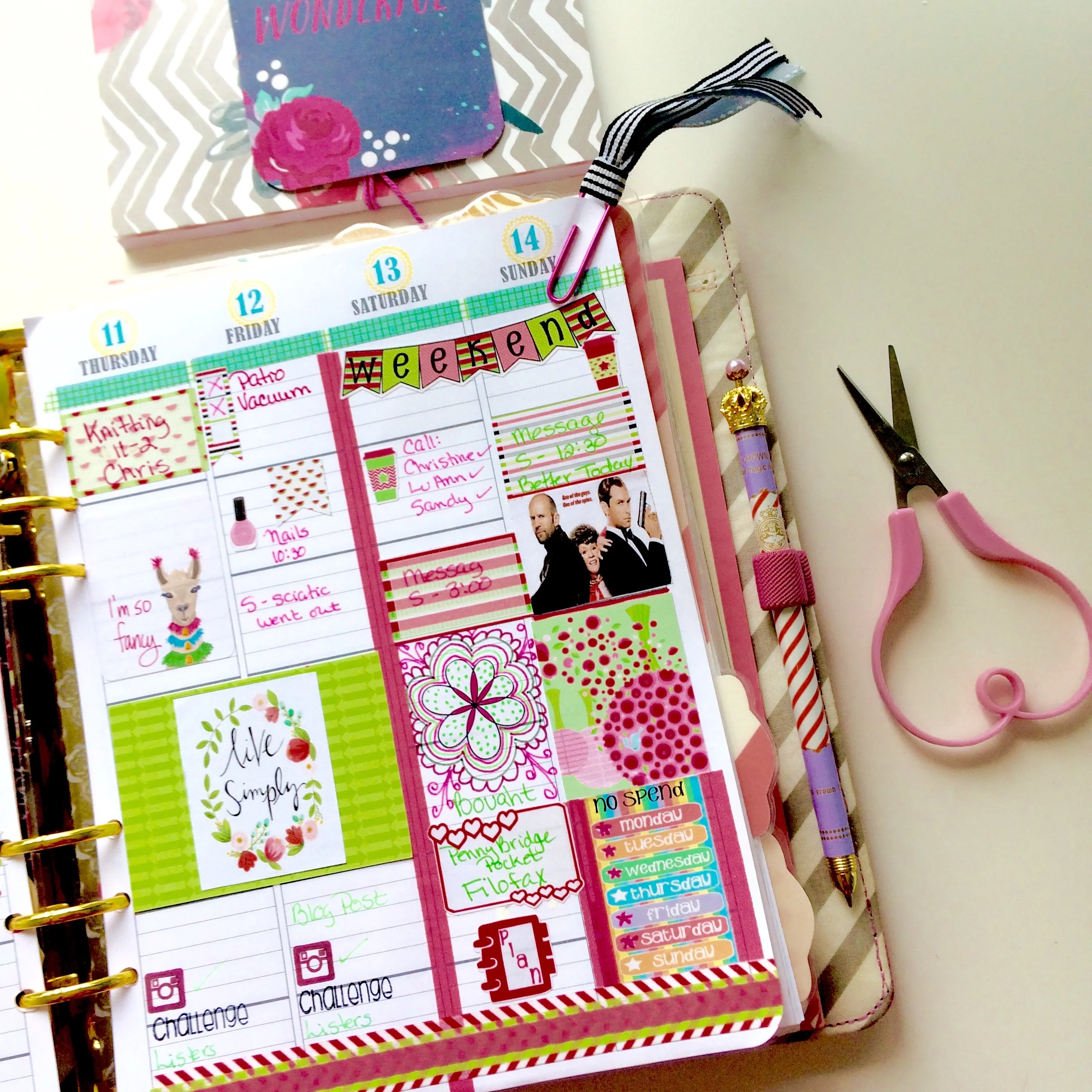 Week #24 in my Plumper Paper/Kikki-k Planner
