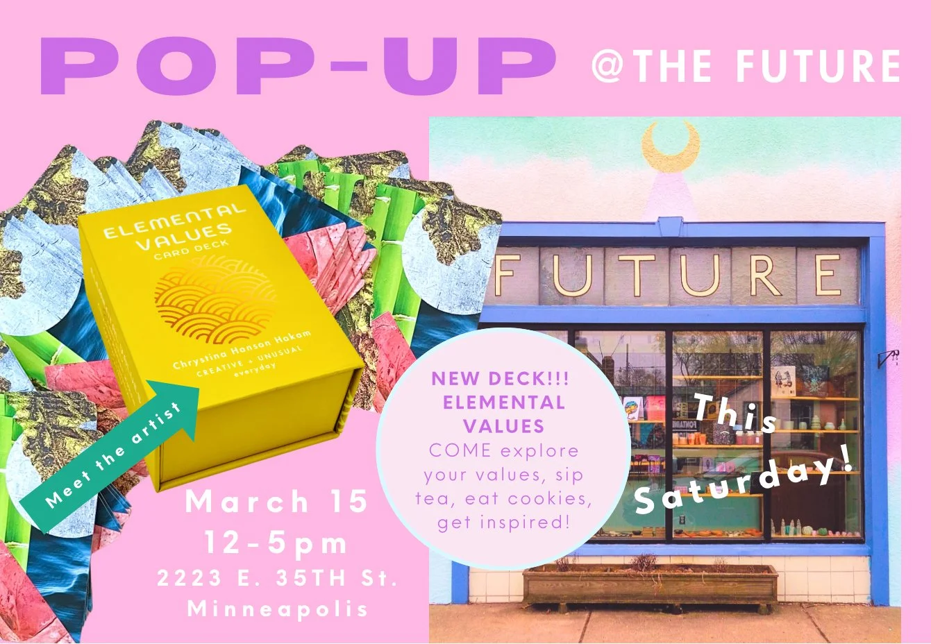 ELEMENTAL VALUES POP-UP @THE FUTURE MPL