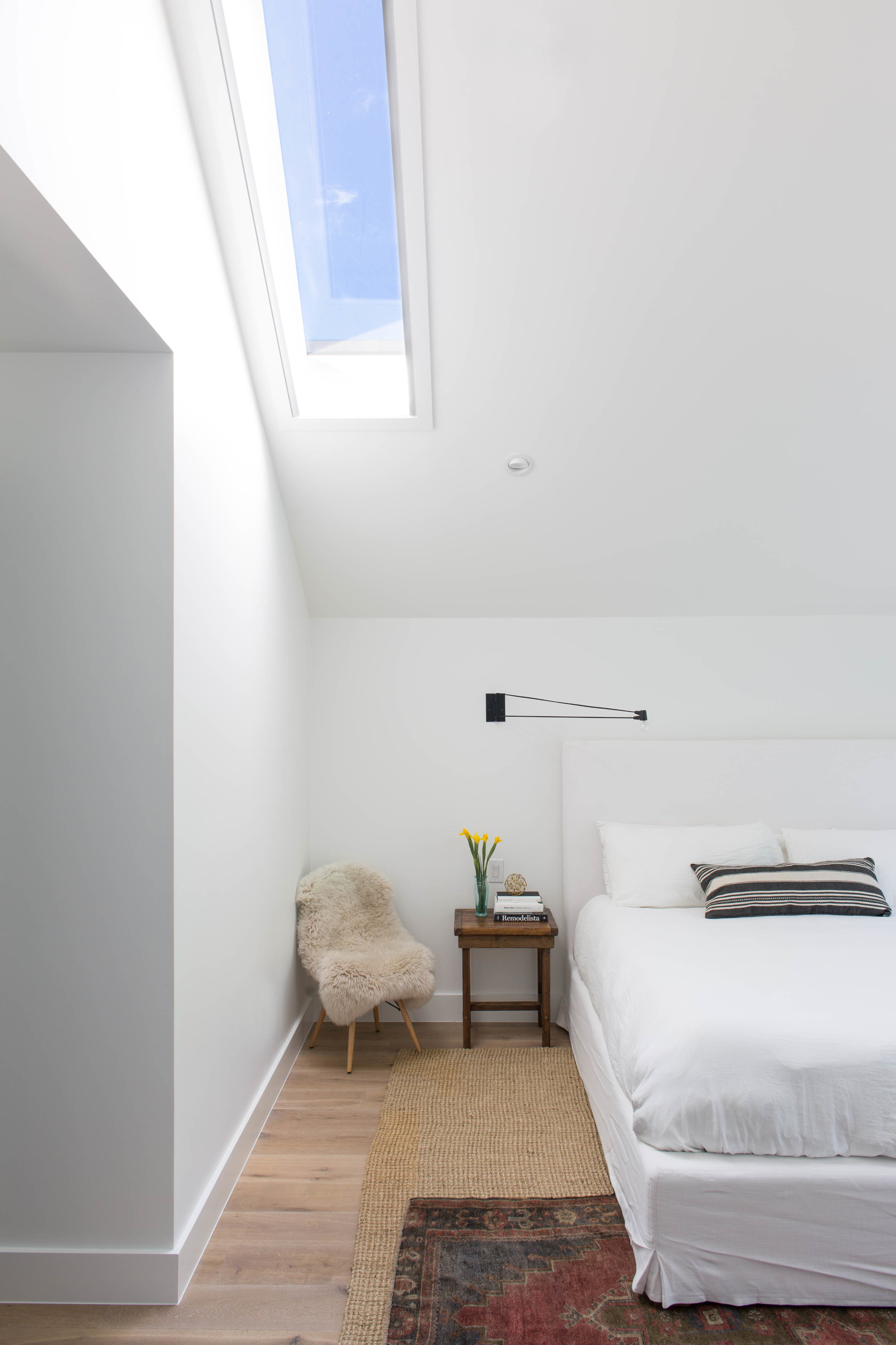 skylight at master bedroom