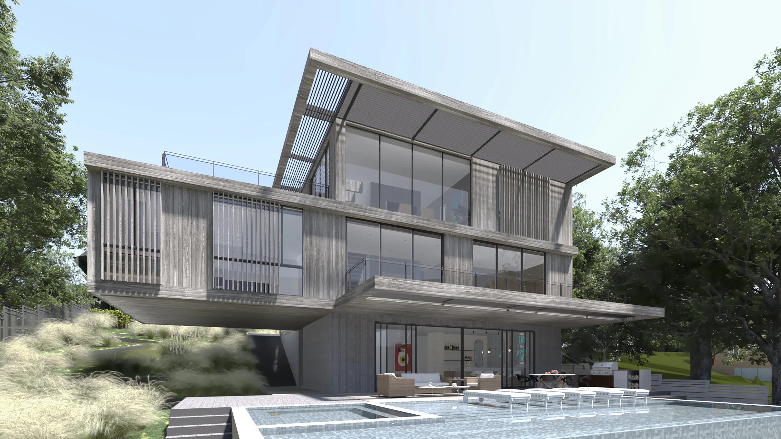 Elevation from the Lake