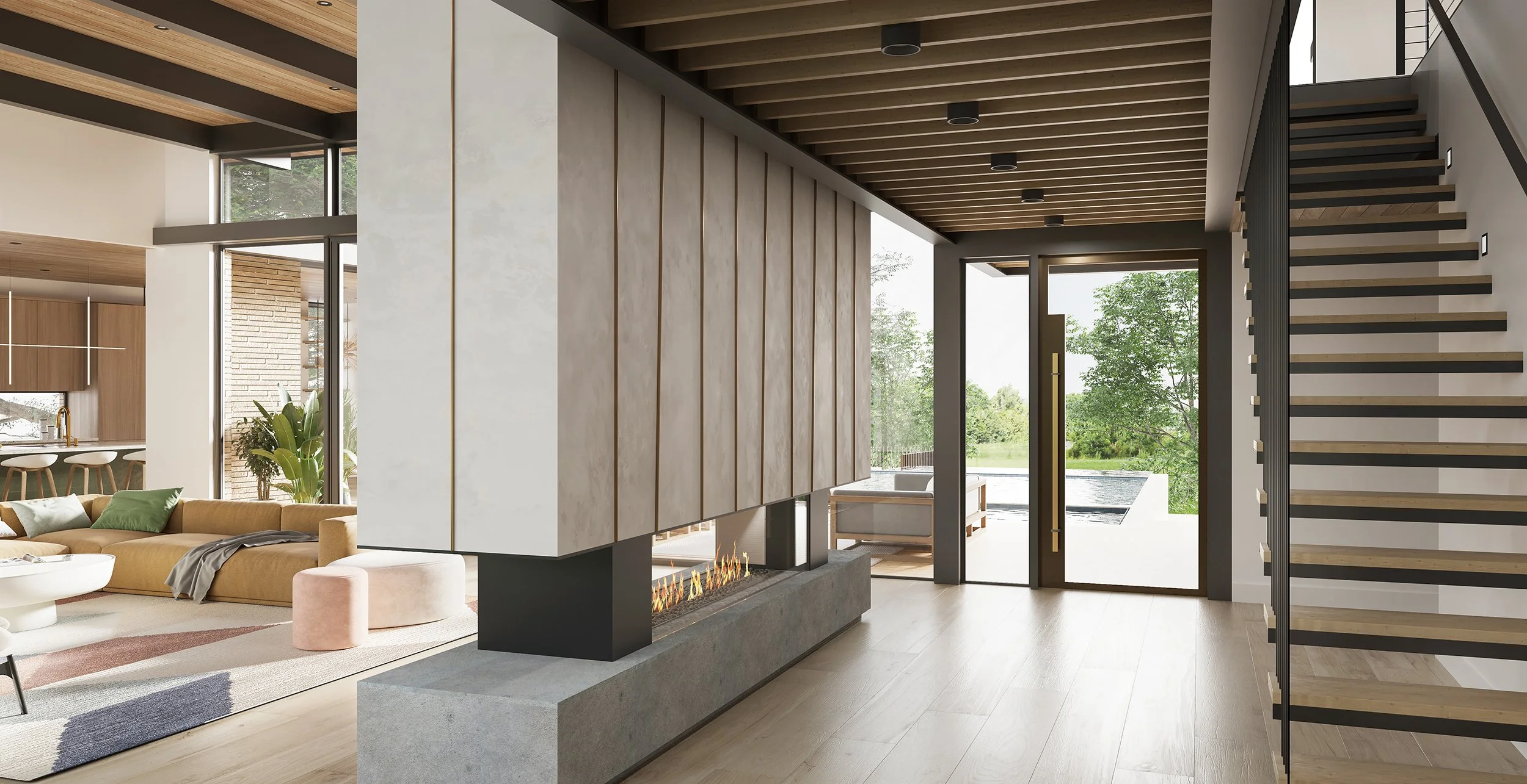 Laurel Canyon Residence -fireplace.jpg