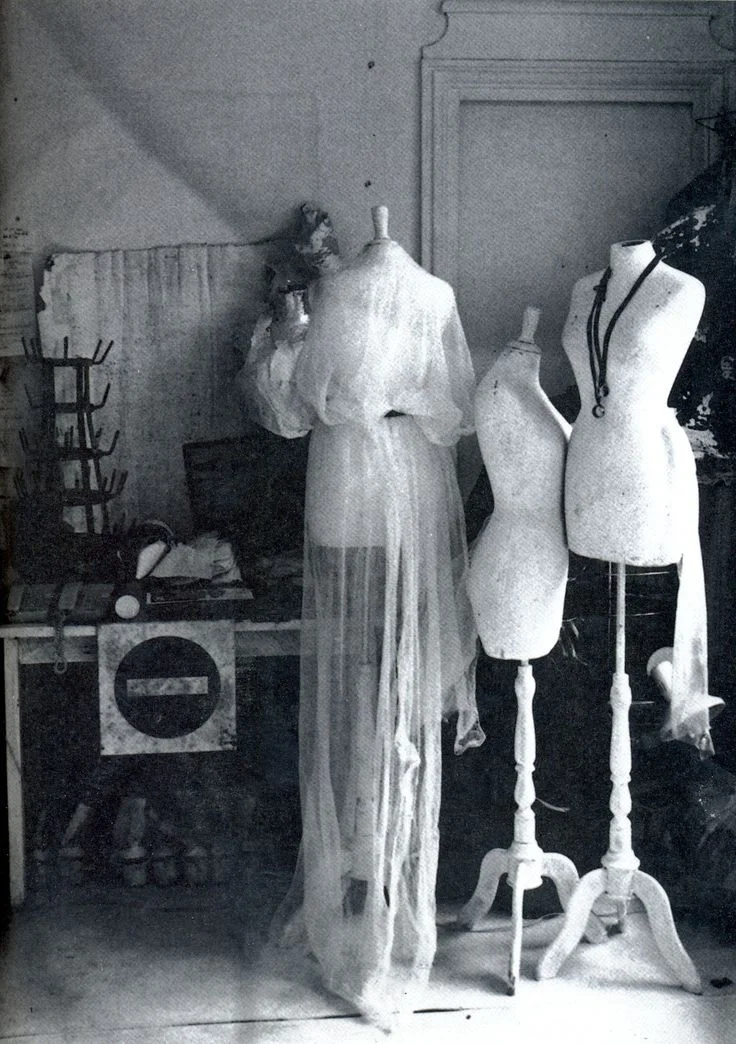 Martin Margiela's studio photographed by Ronald Stoops, from High Fashion Magazine 10 October 1998