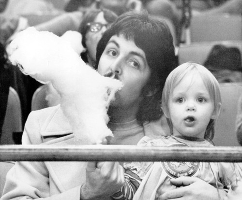 Stella McCartney might win the coolest dad contest. 
