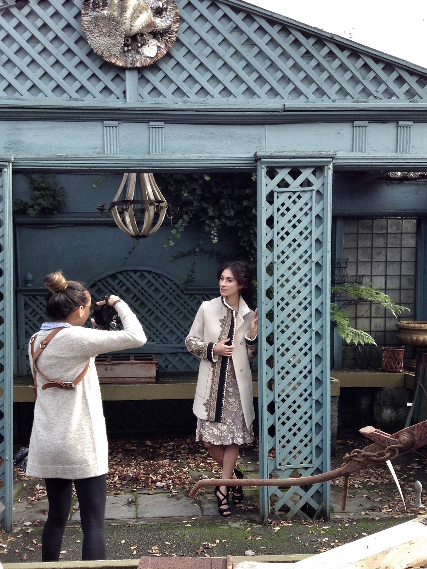 Sara shoots Etro