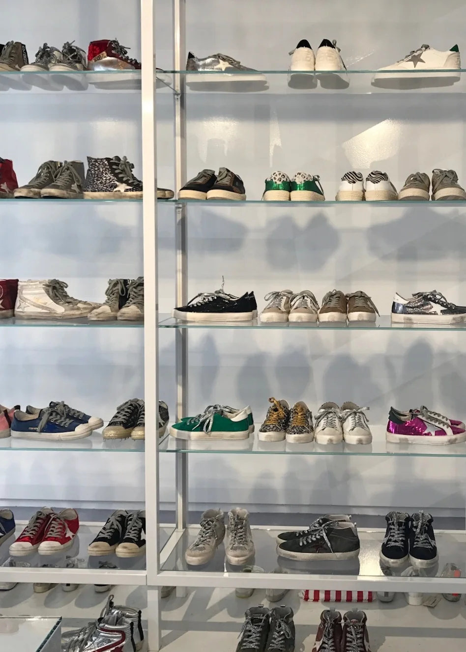 Golden Goose Deluxe Brand showroom