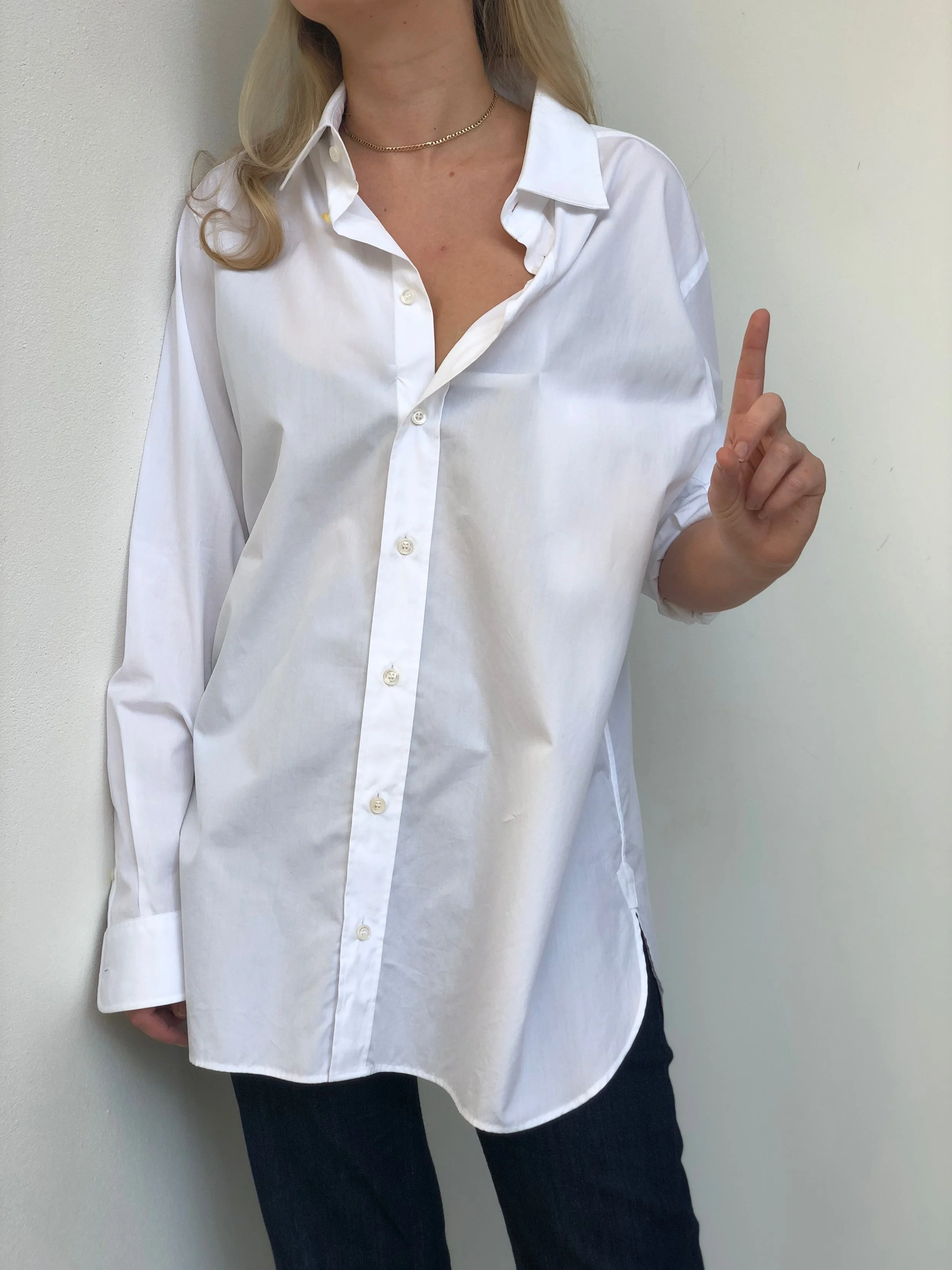 It's not only the perfect white shirt . . .