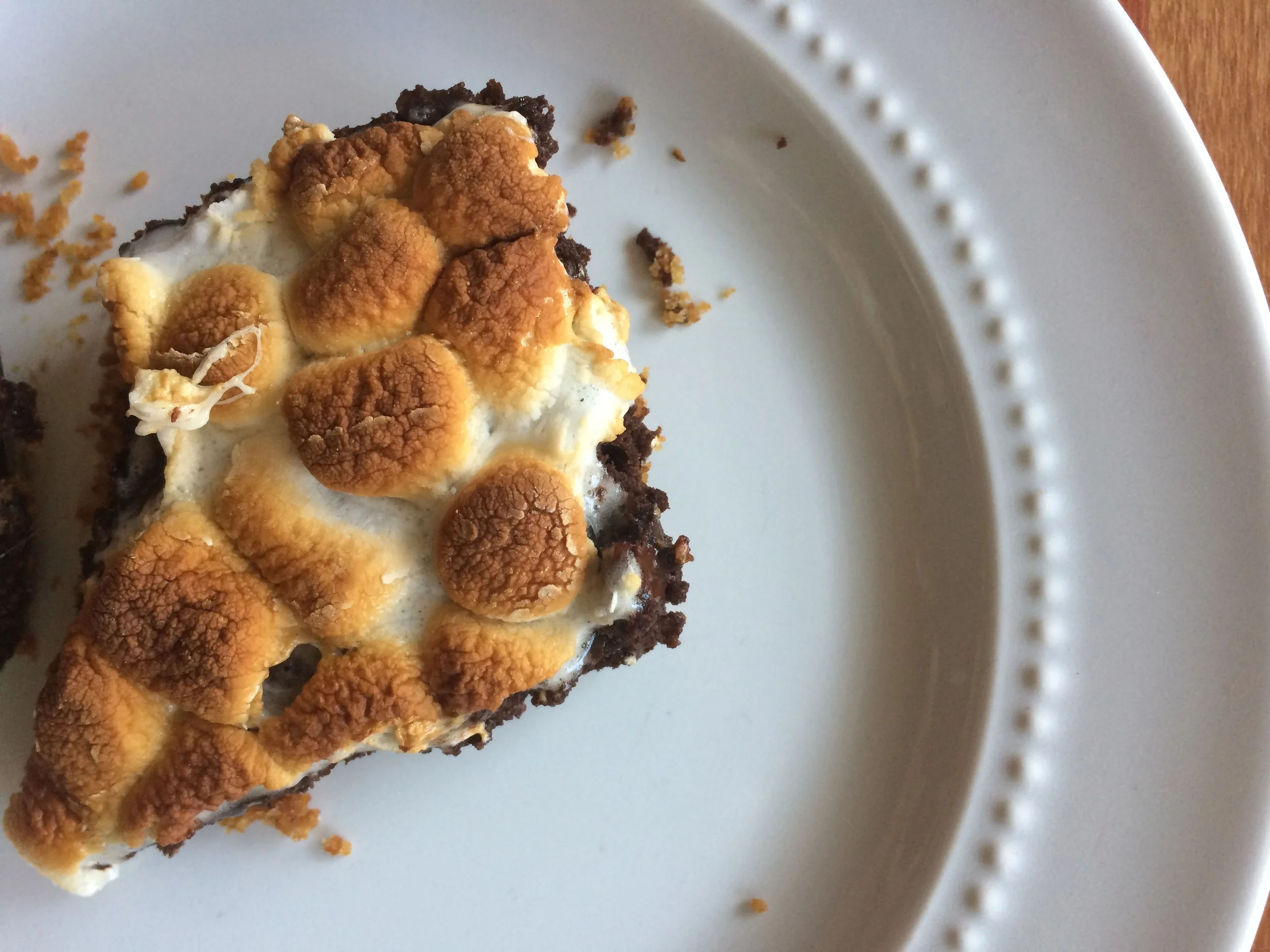Birthday S'mores Brownies