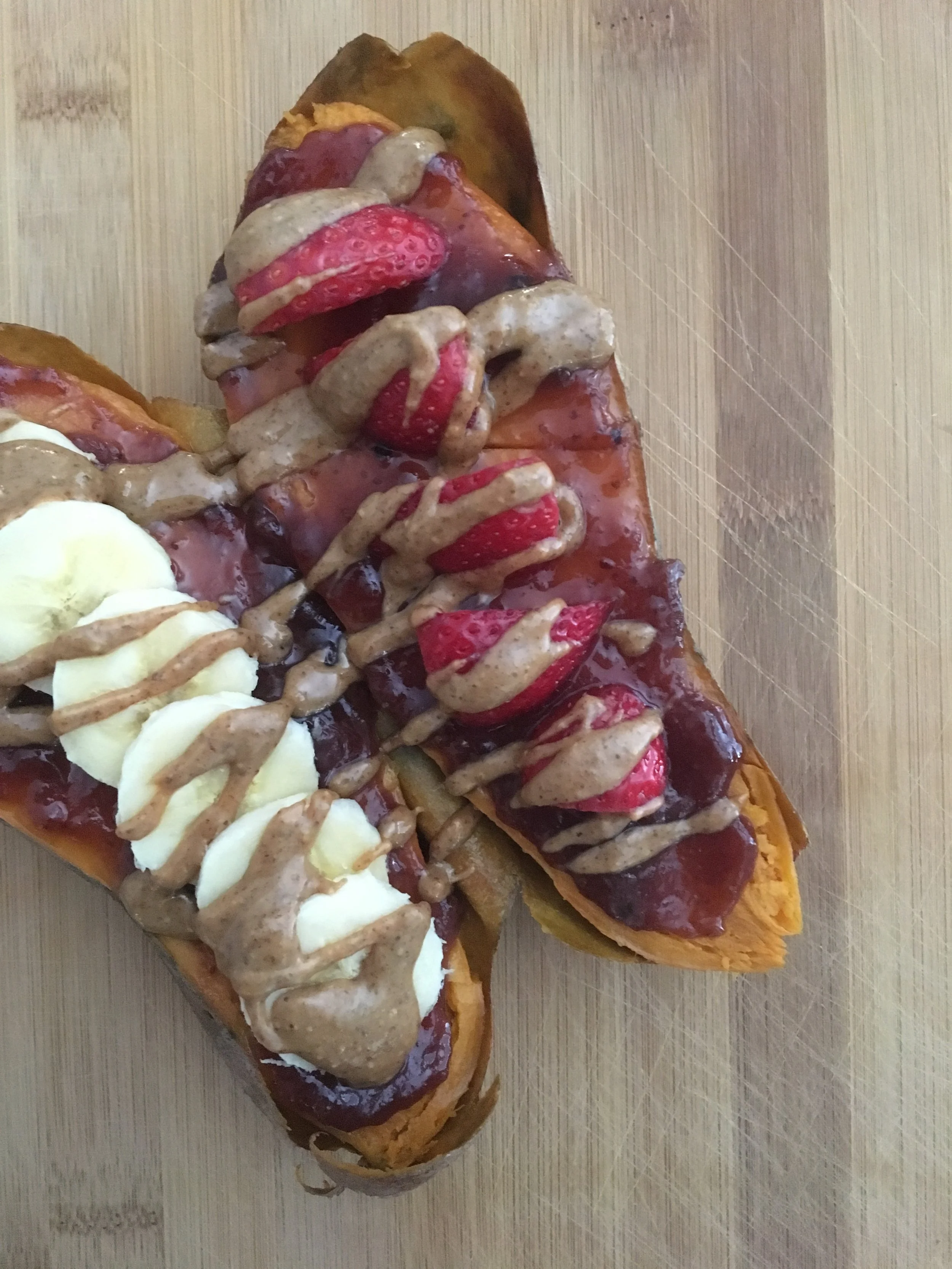 Loaded Breakfast Sweet Potatoes