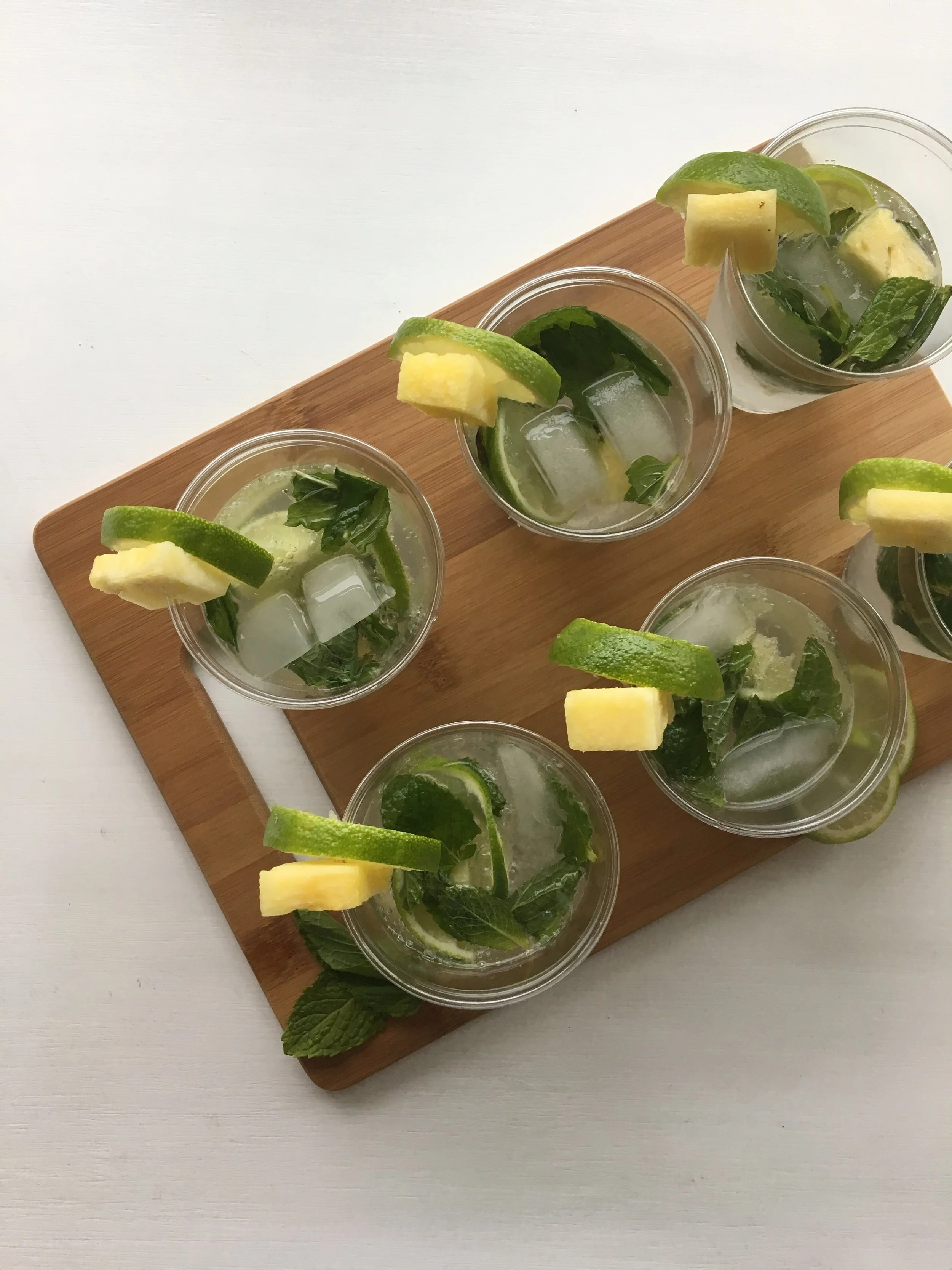Pineapple Mojitos