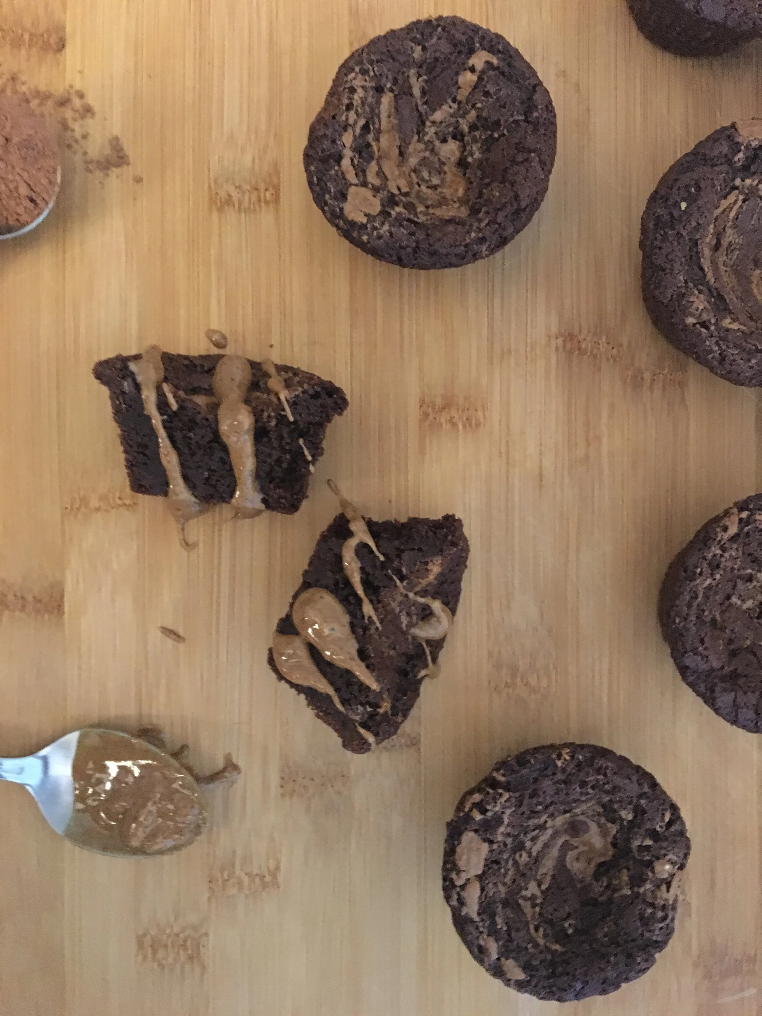 Paleo Almond Butter Brownie Cups