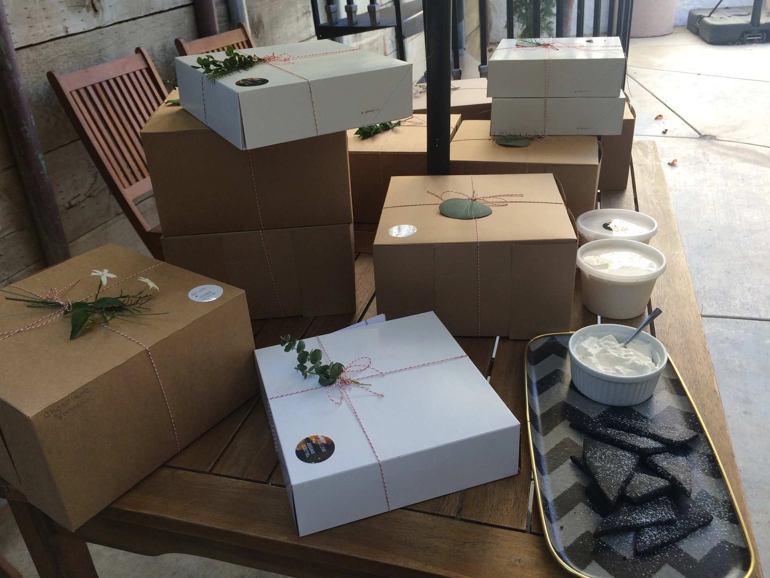 Thanksgiving Pop-up Pies ready for pick up