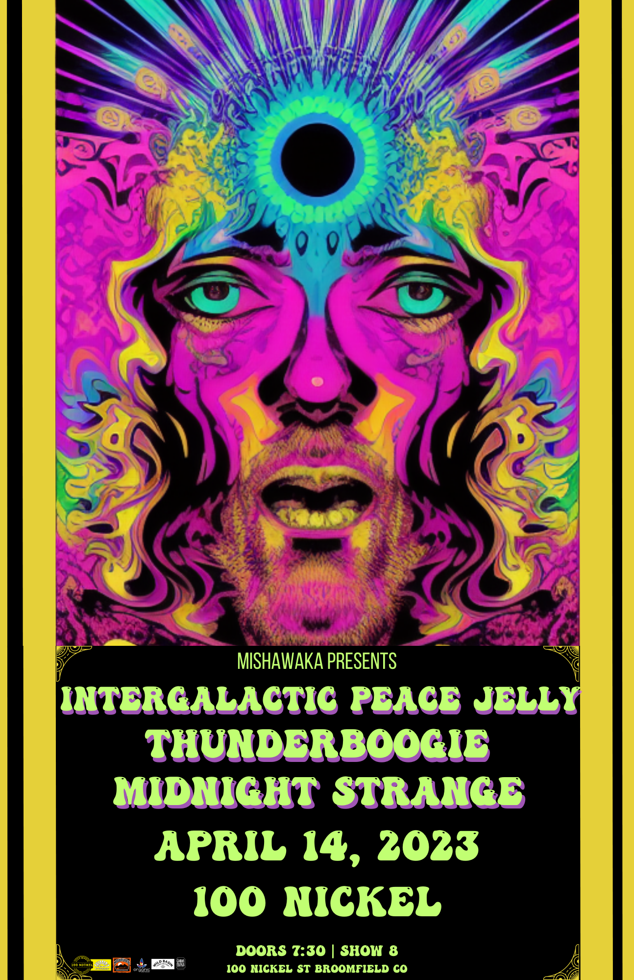 Live on the Lanes with Intergalactic Peace Jelly, Thunderboogie, and Midnight Strange