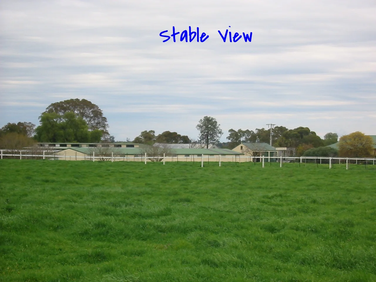 View to Stables.JPG