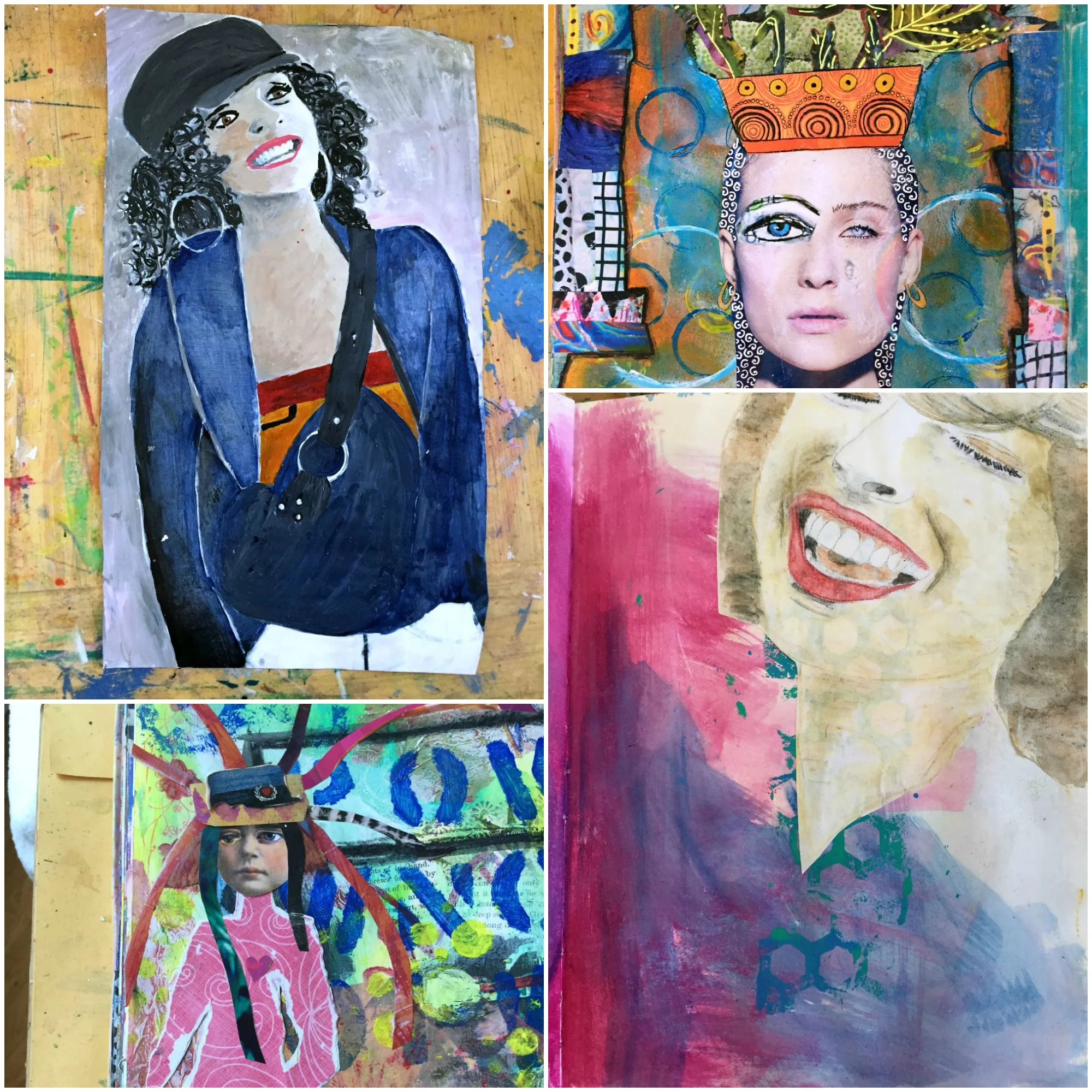 FOUR WAYS TO CREATE IMAGES WITHOUT DRAWING THEM