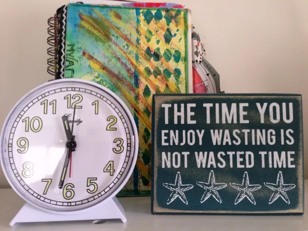 How to find time for art journaling in your crazy, hectic life