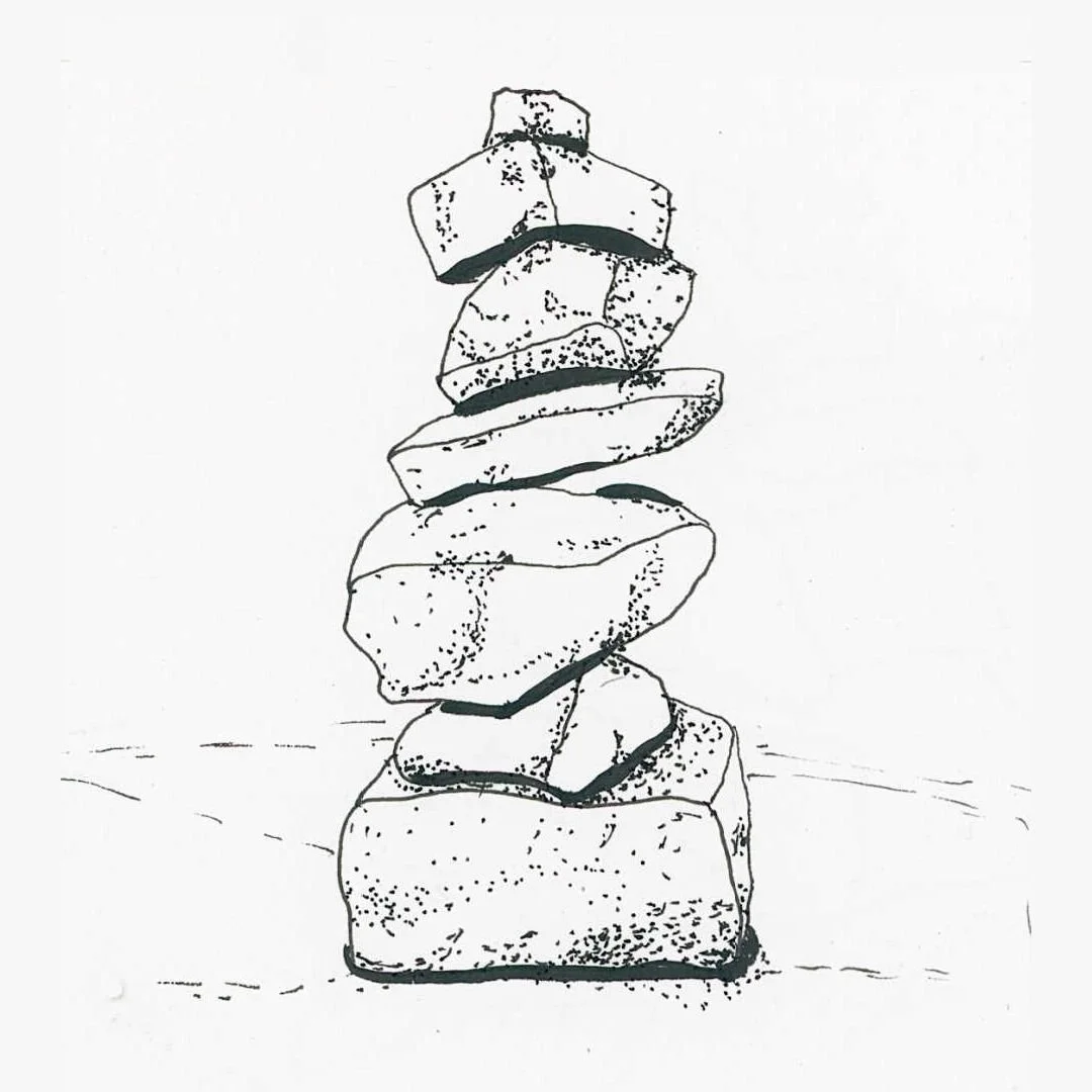 The Monthly Cairn - My Art Practice February 2022