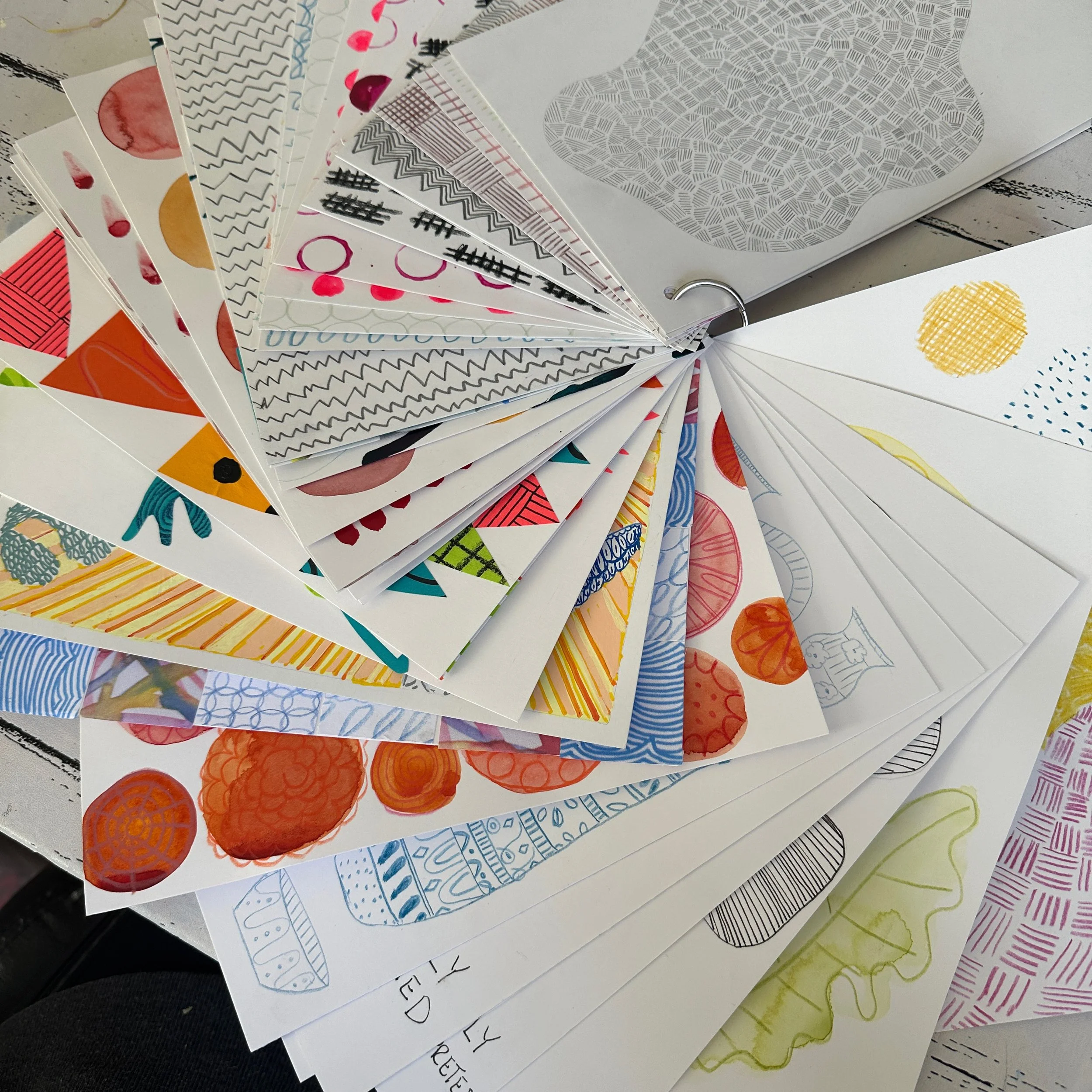 Month of Mark Making Finished!