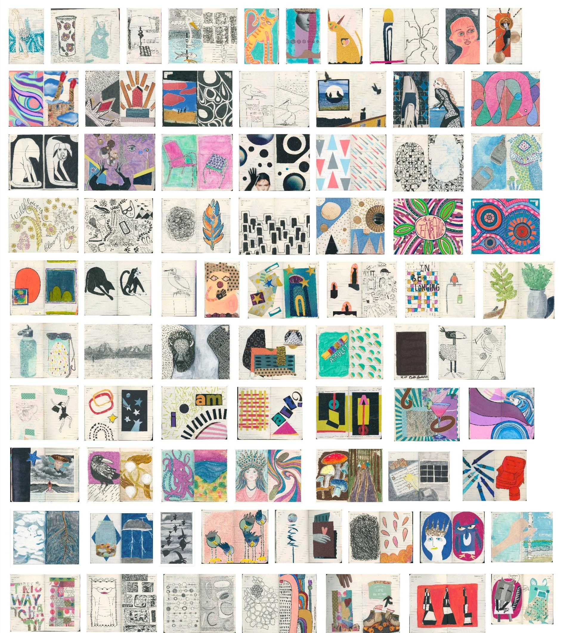 365 Day Moleskine Project 2024