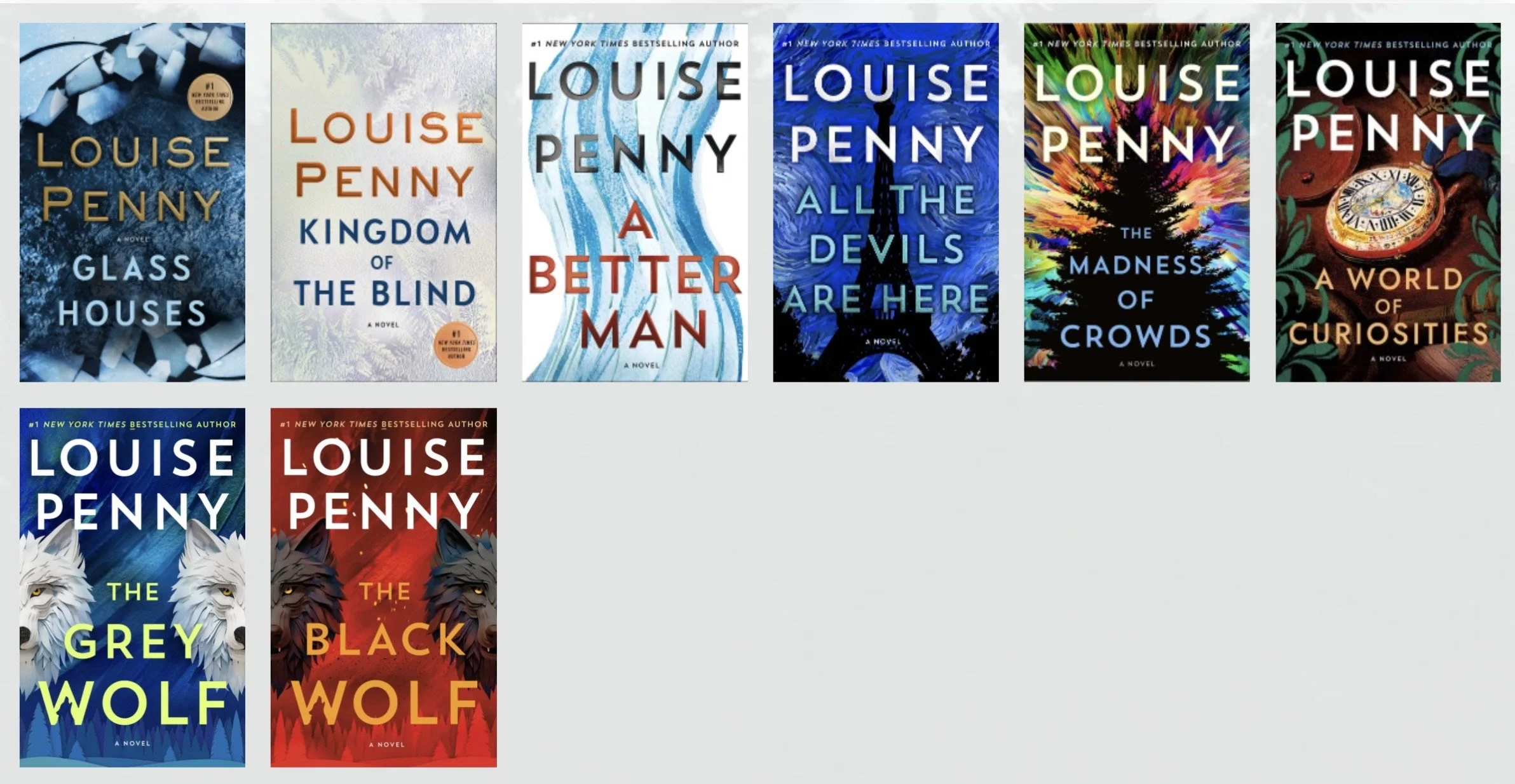 Favorite SETS of books I’ve read so far this year