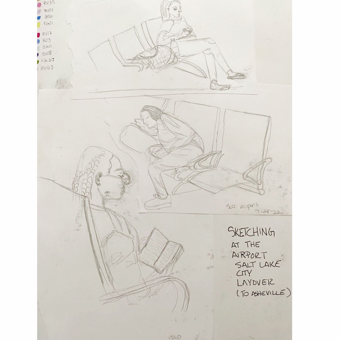 My continuing sketchbook saga — Denise J Herman