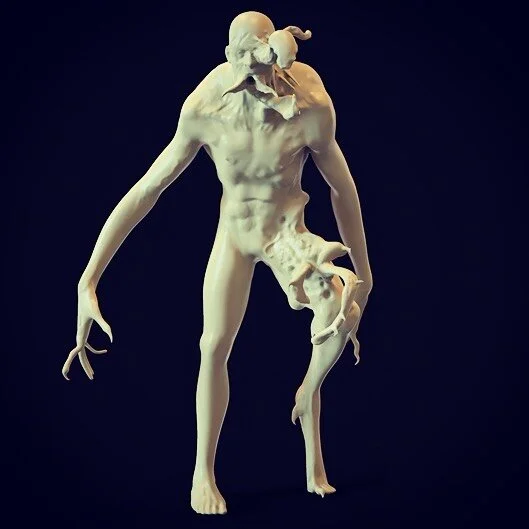 A few more quick Overlord concepts. Exploring the idea of some kind of internal mutation bursting out of its host.
.
.
.
#moviemonster #concepts #sculpt #overlord