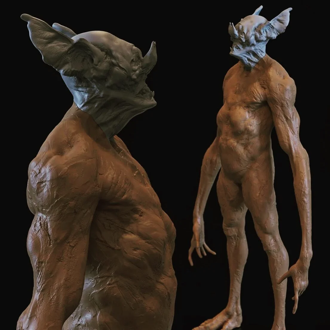 Digital Clay Brush from @pablander Great fun building up forms and presentation!