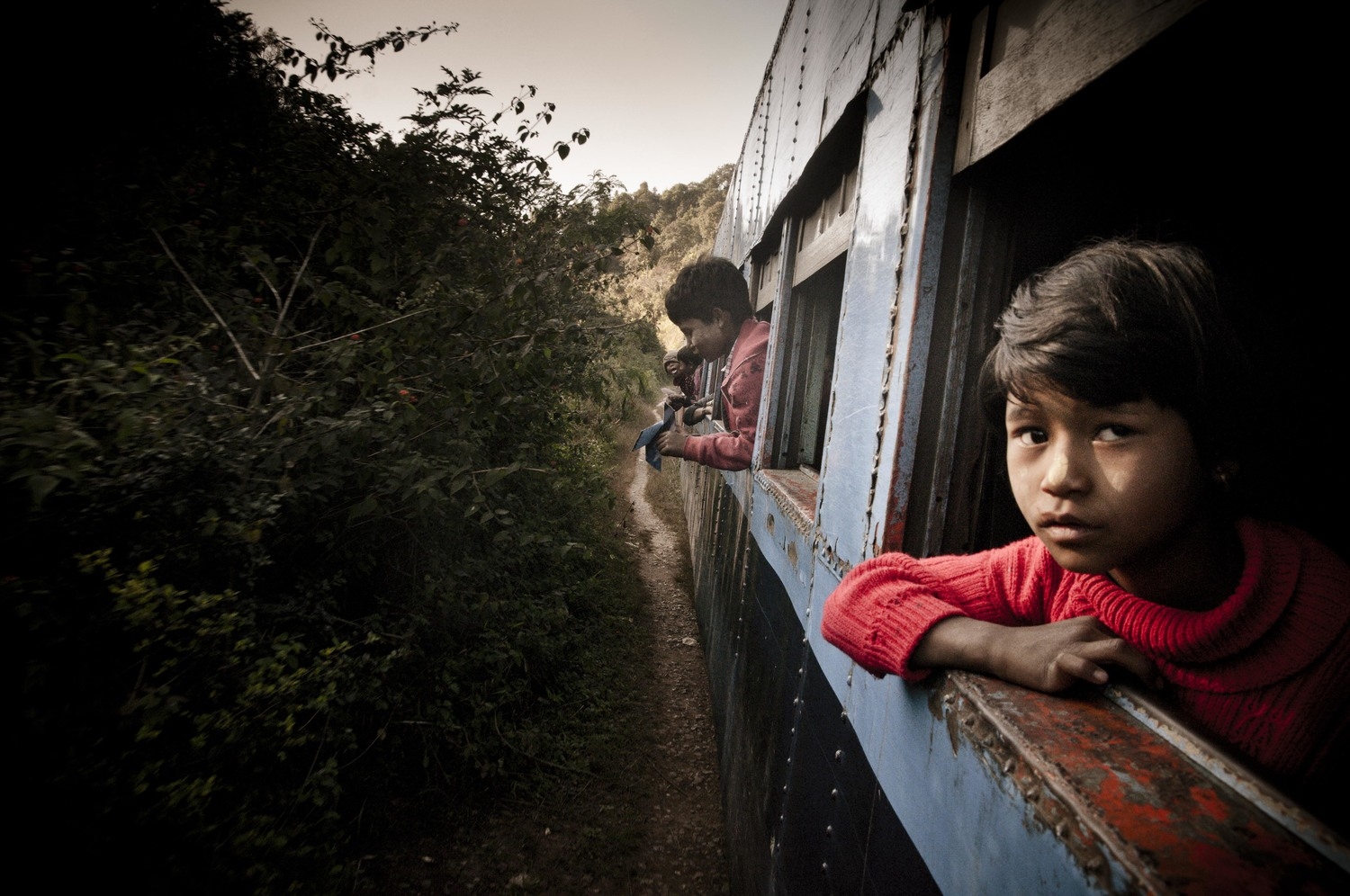 Postcard Moment: Myanmar by train