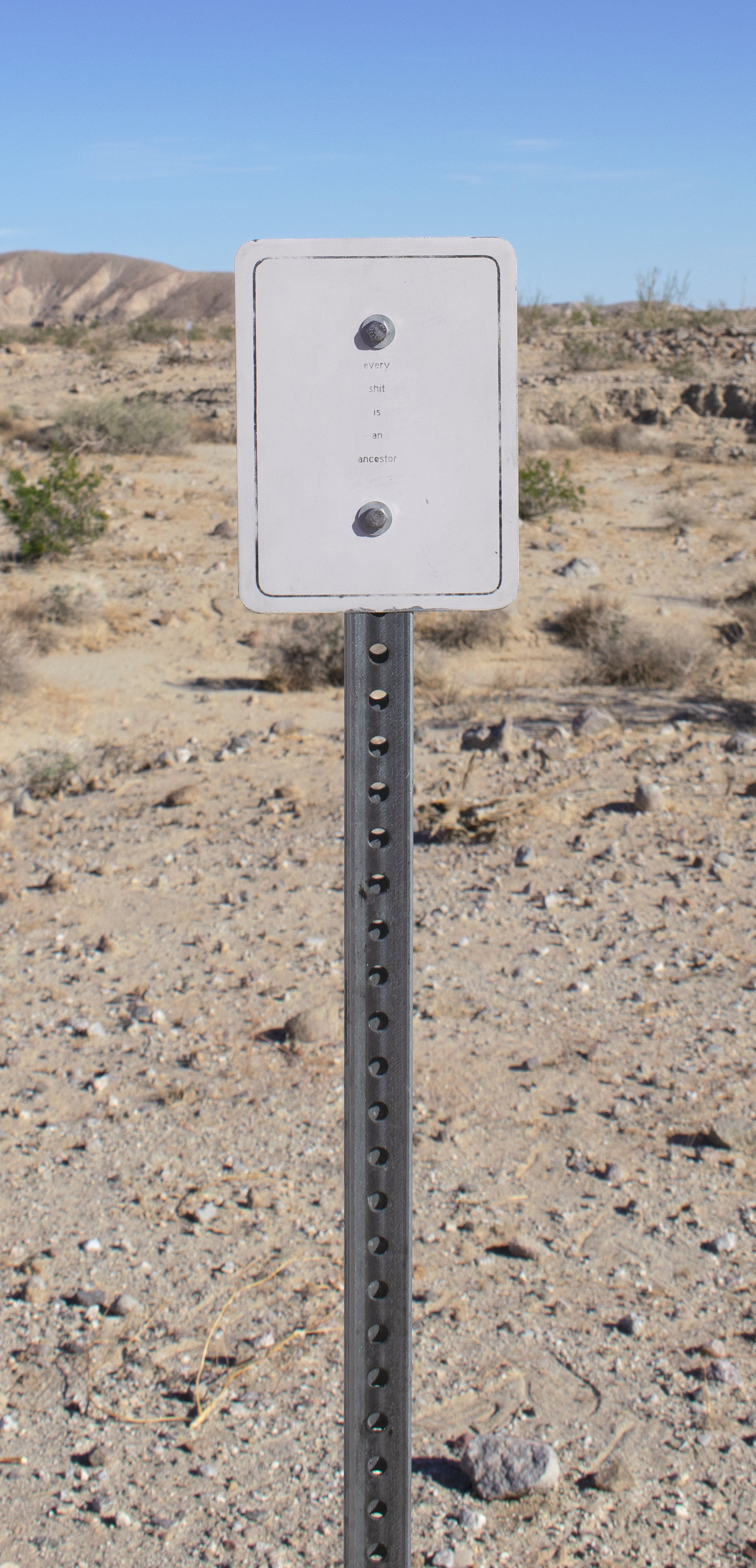   children of the sun    Galvanized Steel Signs and Posts   Dimensions Variable  2018-19 