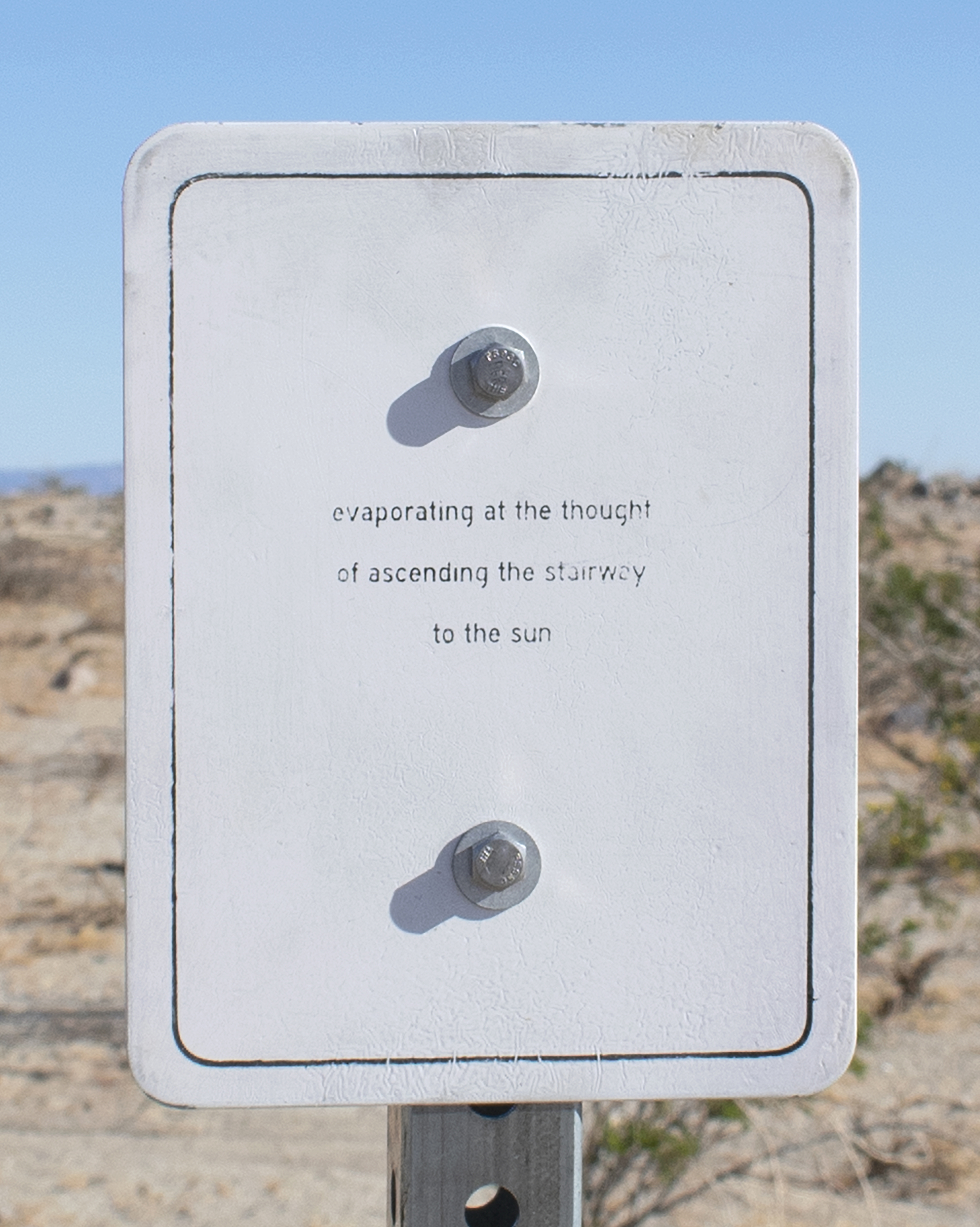   children of the sun    Galvanized Steel Signs and Posts   Dimensions Variable  2018-19 