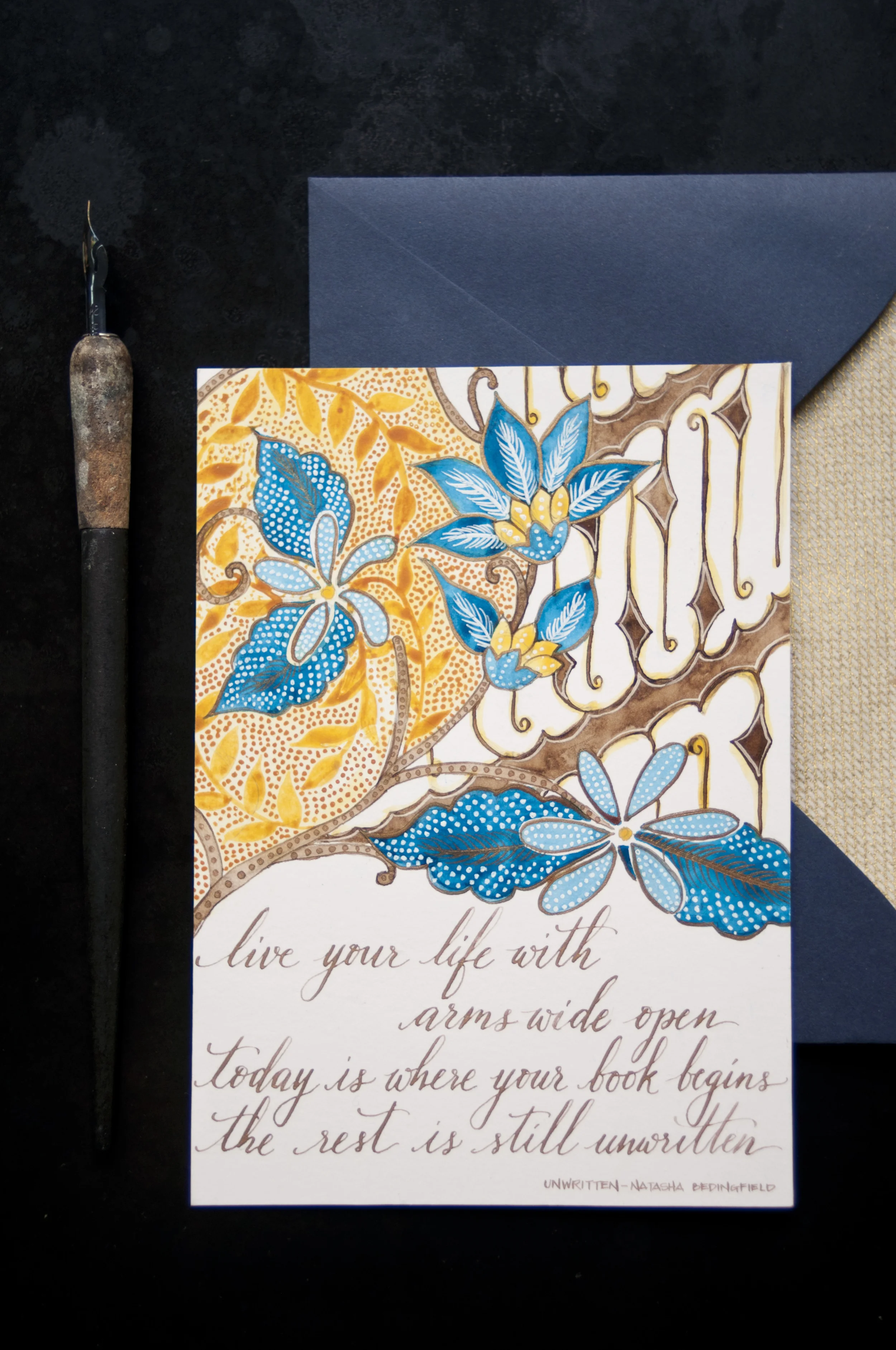 batik graduation calligraphy by seniman calligraphy_1.JPG