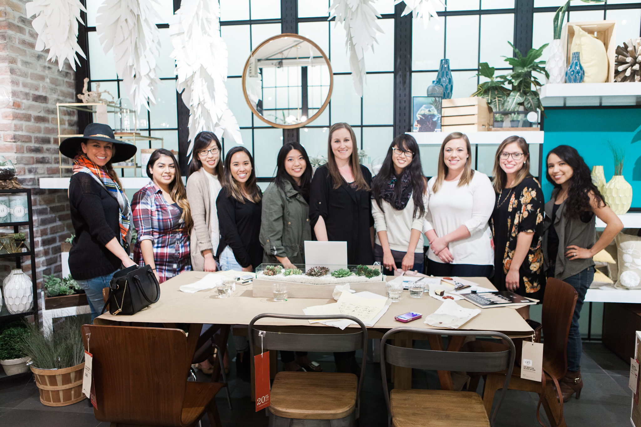 So grateful to have these lovely ladies as my first round of students!