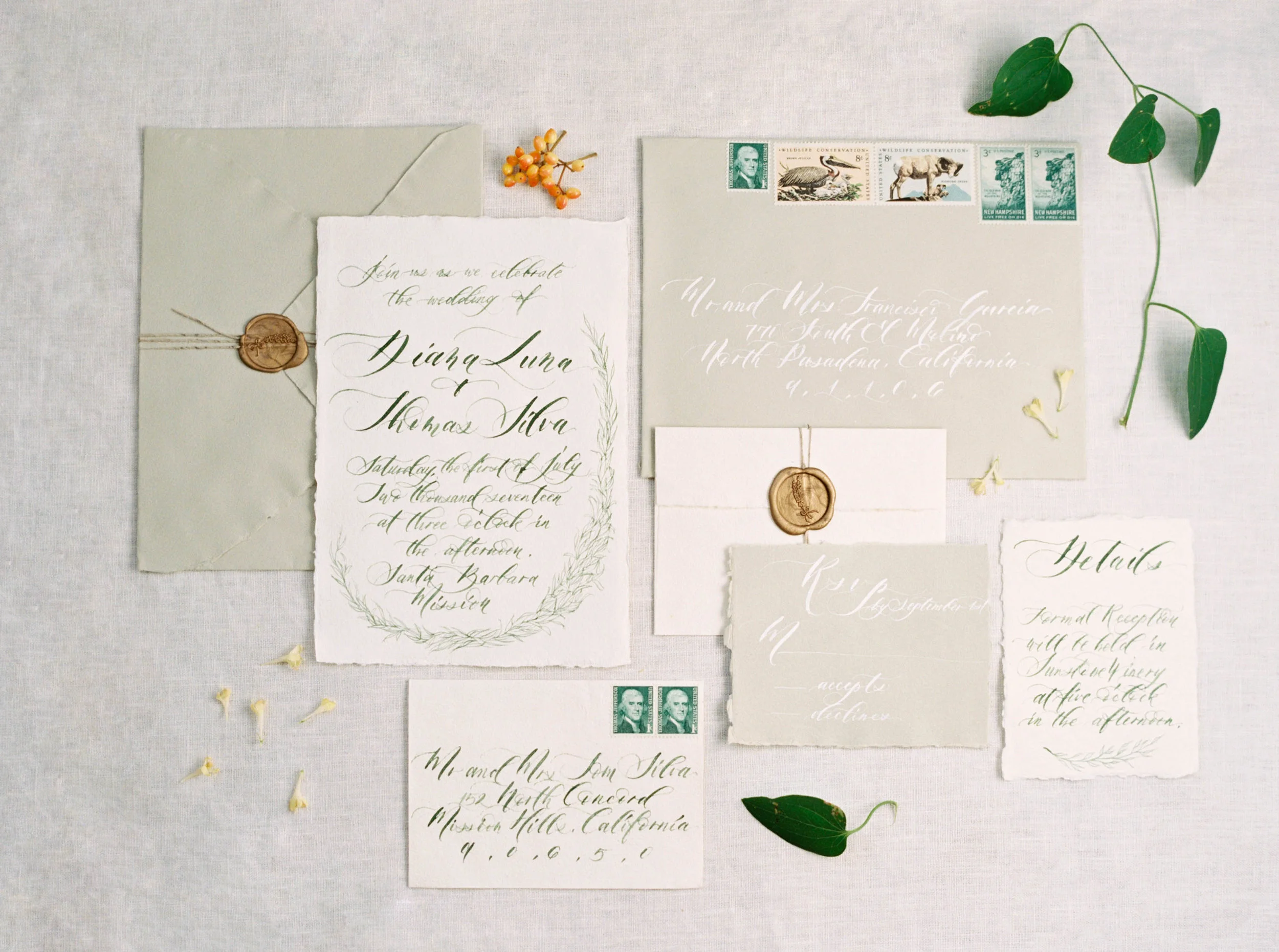 Woodland Wedding Inspiration by Sarah Carpenter