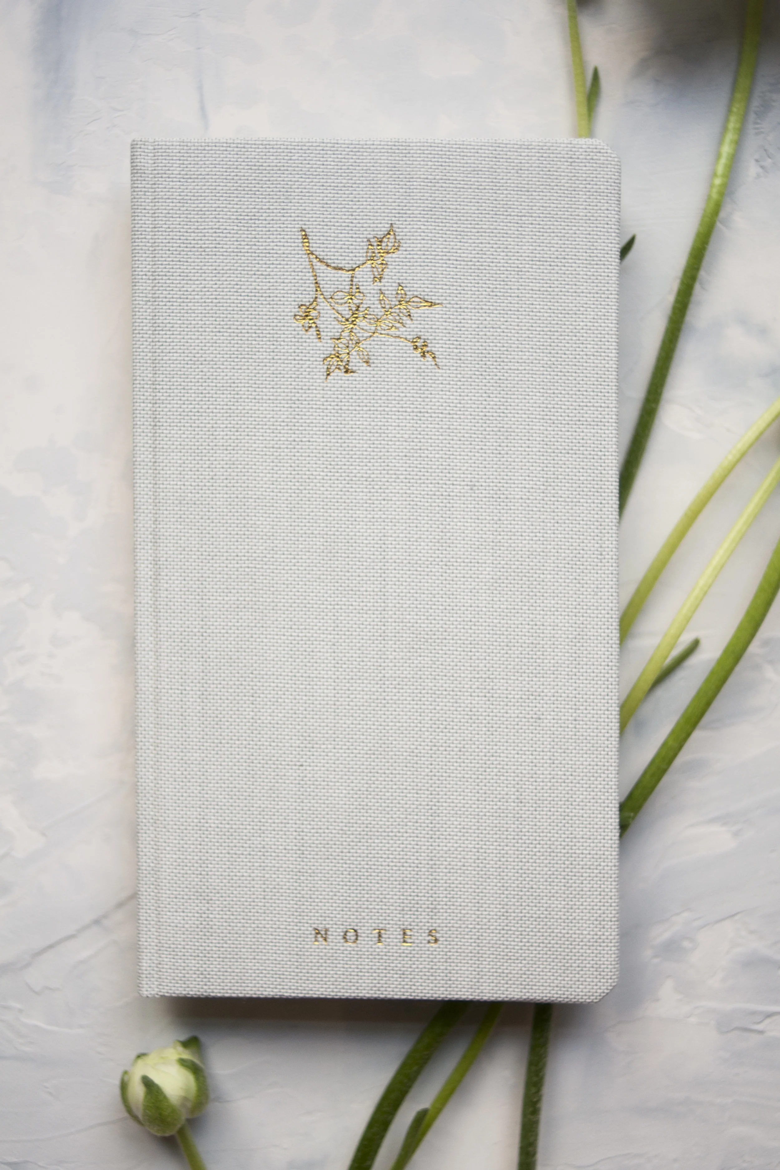 Seniman Calligraphy Grey Linen Notebook_12.jpg
