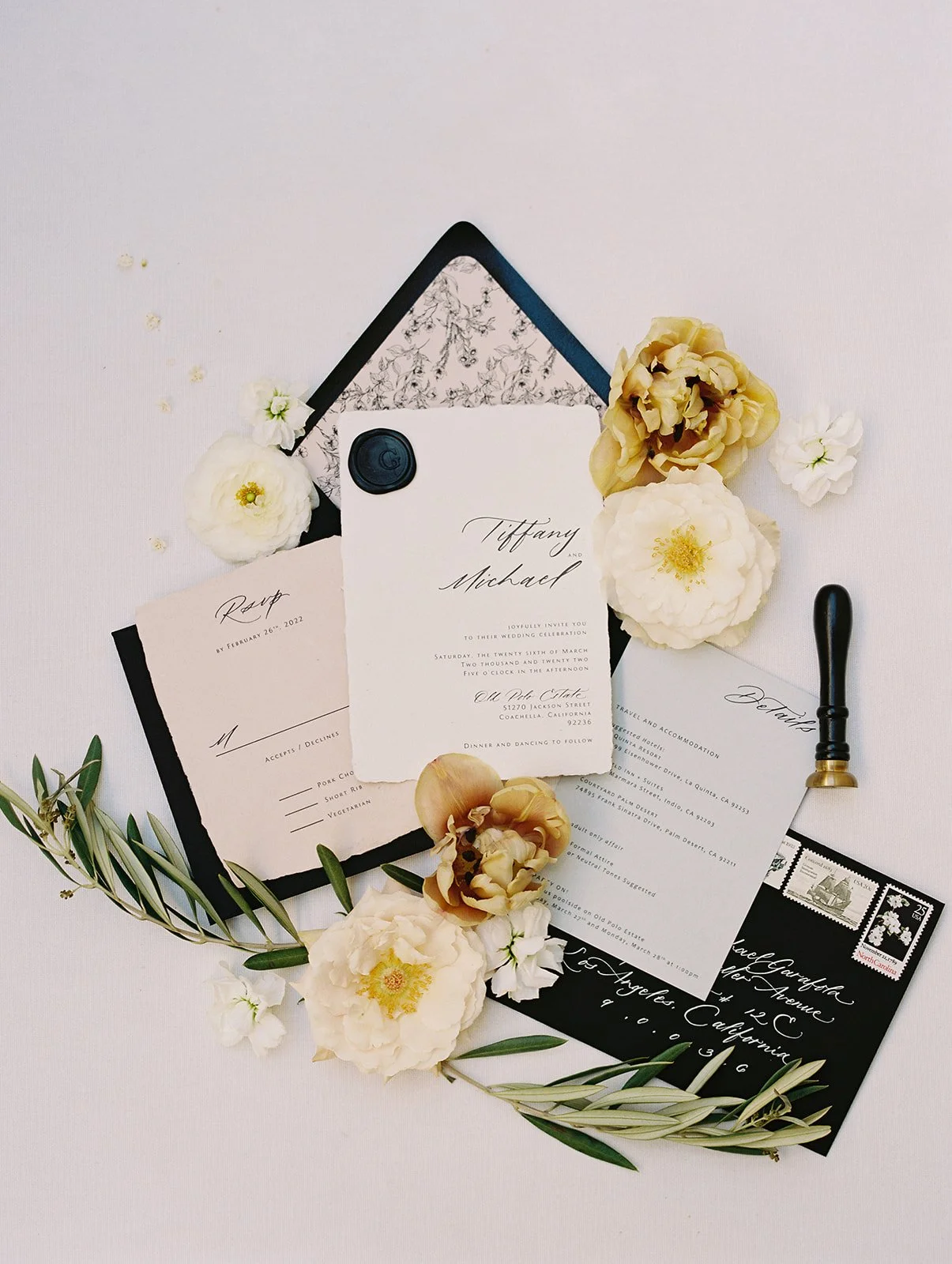 New York Semi Custom Suite for Palm Spring Wedding