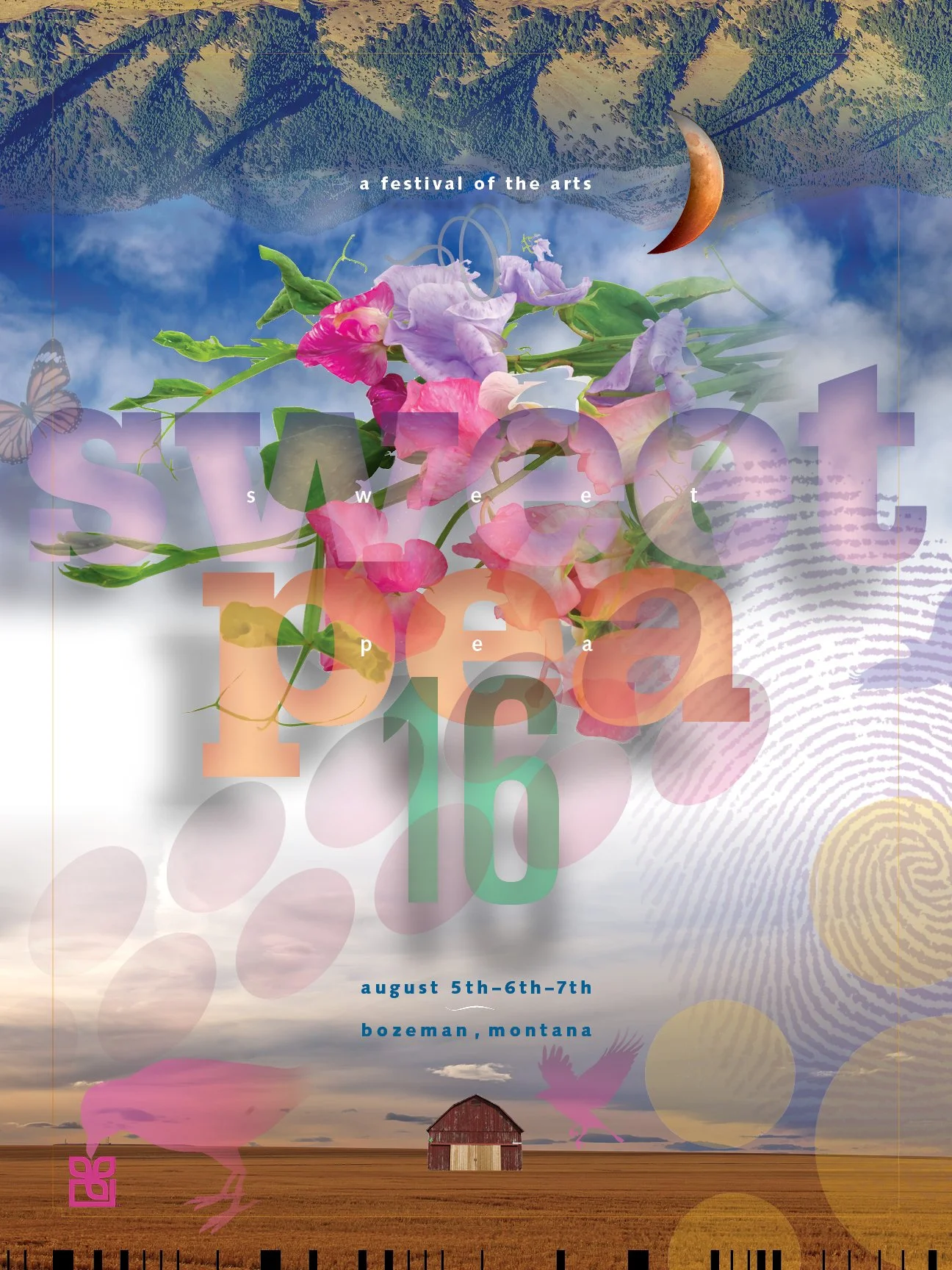 Sweet Pea Festival Poster Submission