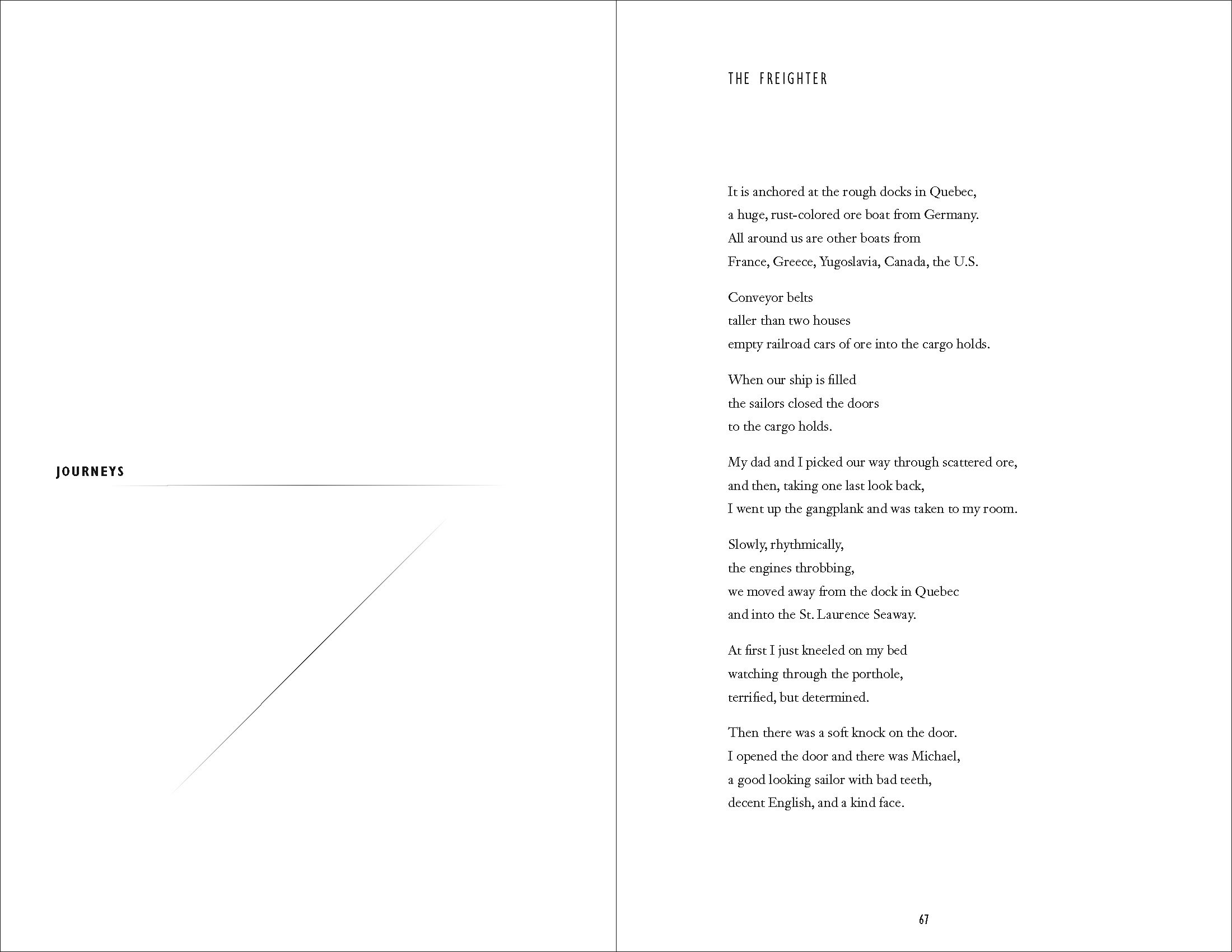Just For a Moment Book Spread