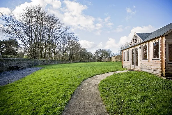 Children's walled garden