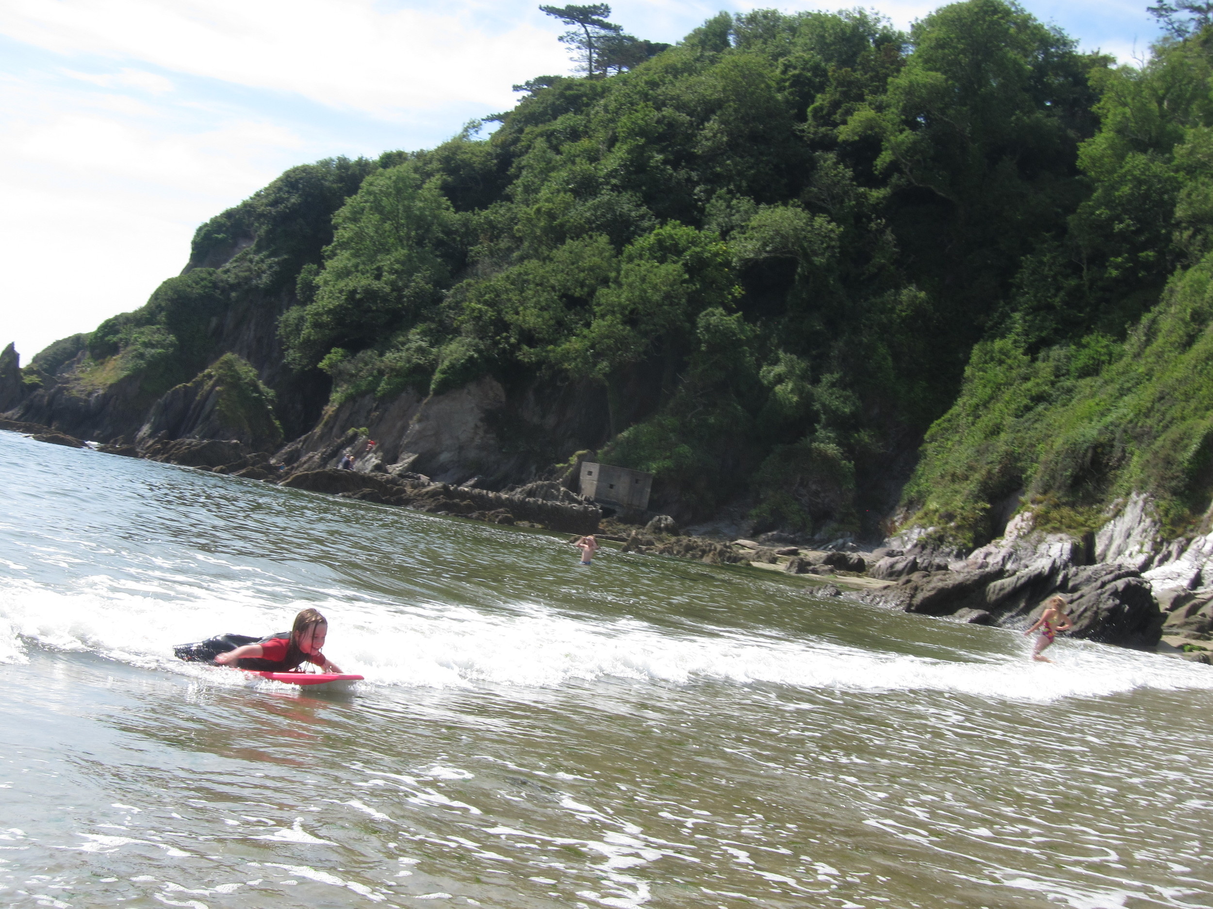 Surfing at Mothercombe - 25 mins from the Lodge