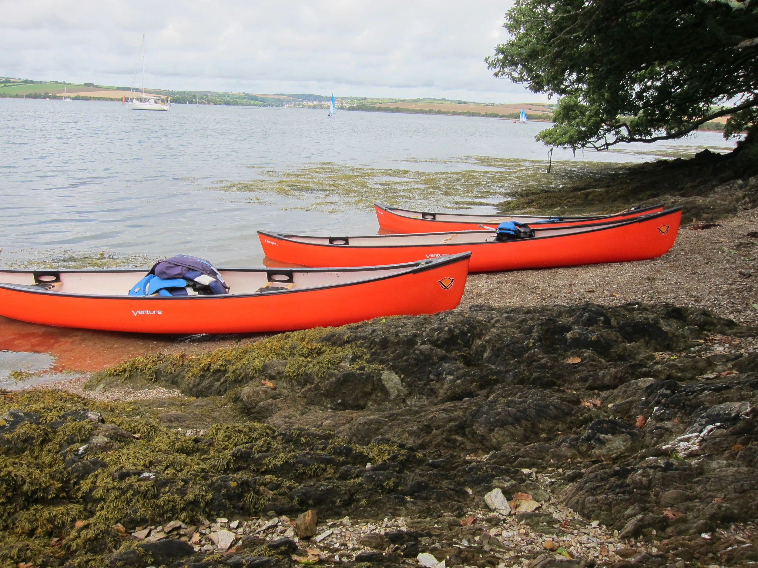 Kayaks at Kingsbridge - 20 mins from the Lodge