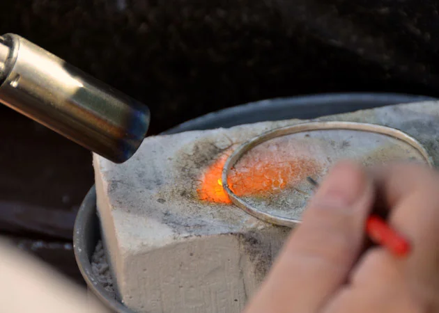 Soldering bangles