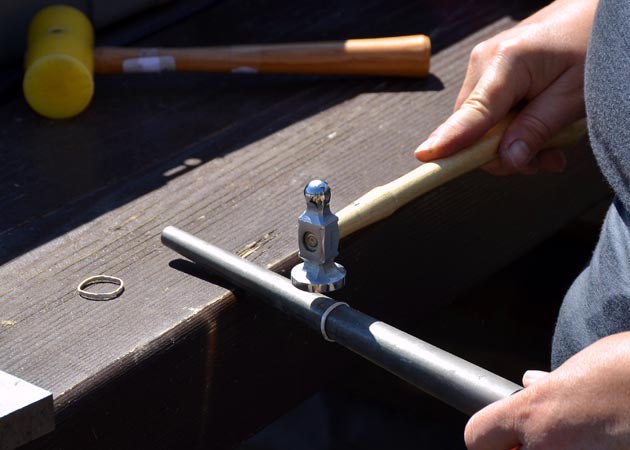 Making stacking rings