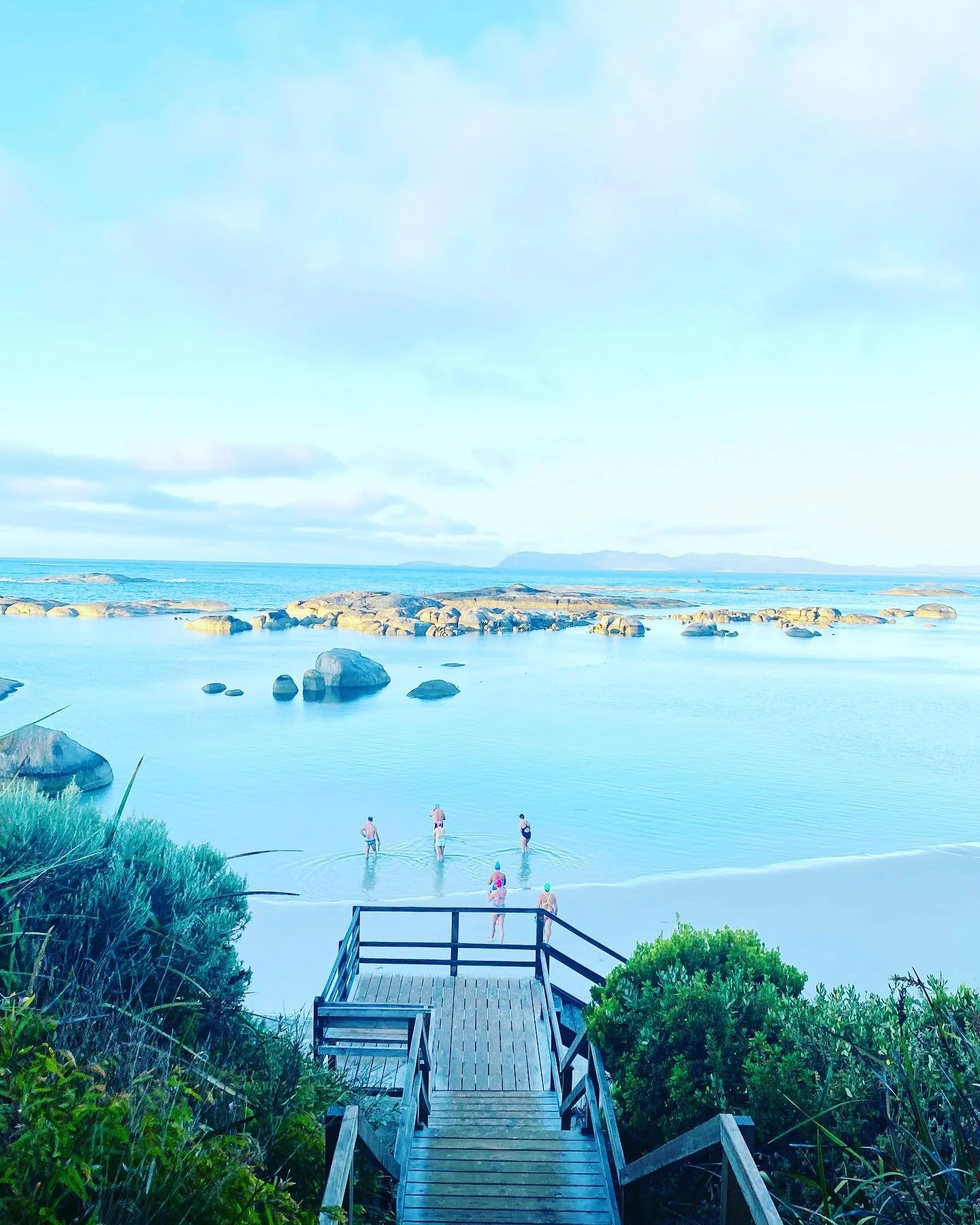 This pool goes alright. 

Swimming into the new Lunar year with the intention of being open to all the teaches of our Water Rabbit. 

Patience. Pause. Listening. 
I believe new sense of calm following the more hectic nature of last years Tiger! 

For