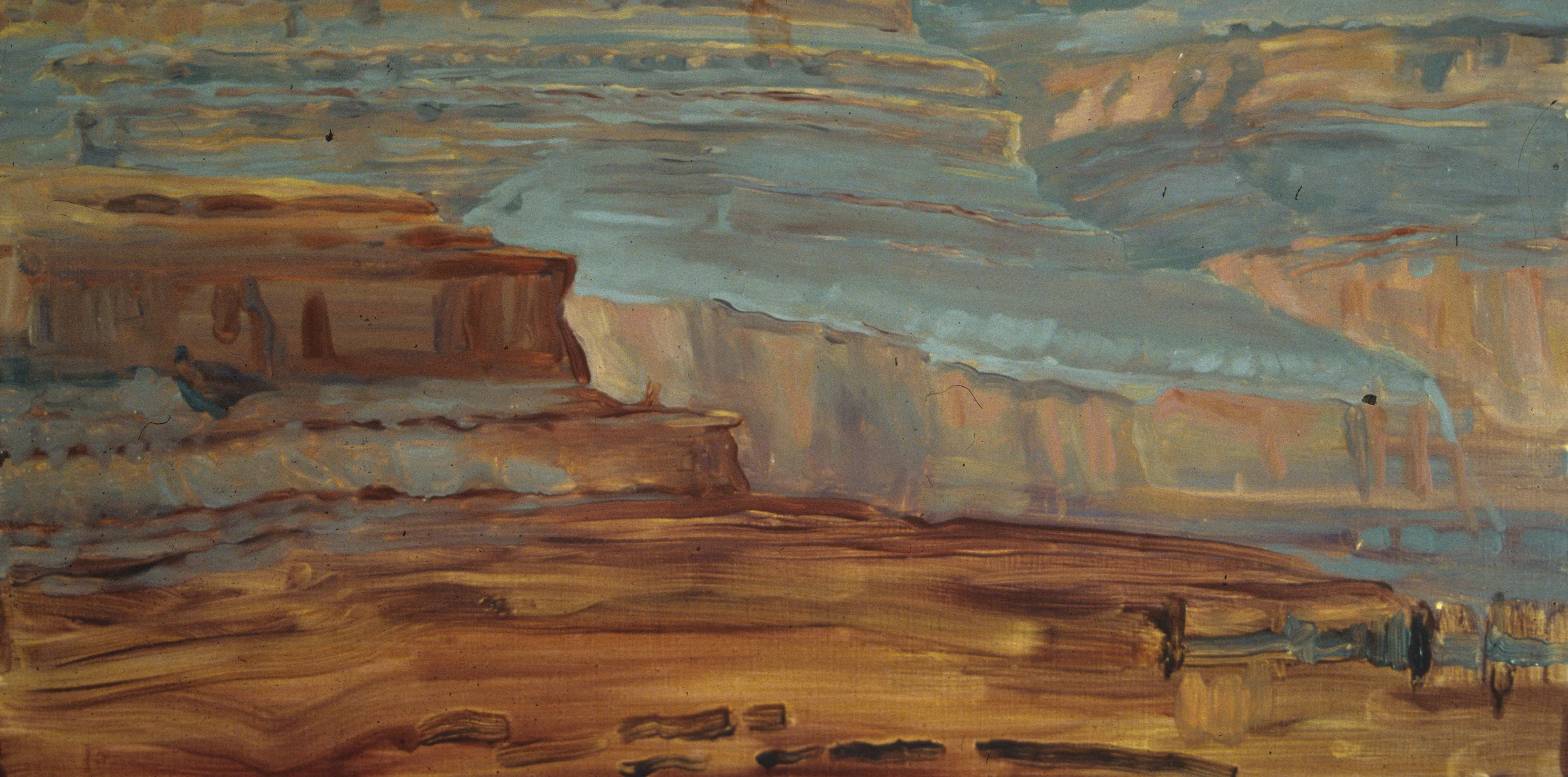  Oil on wood panel 
