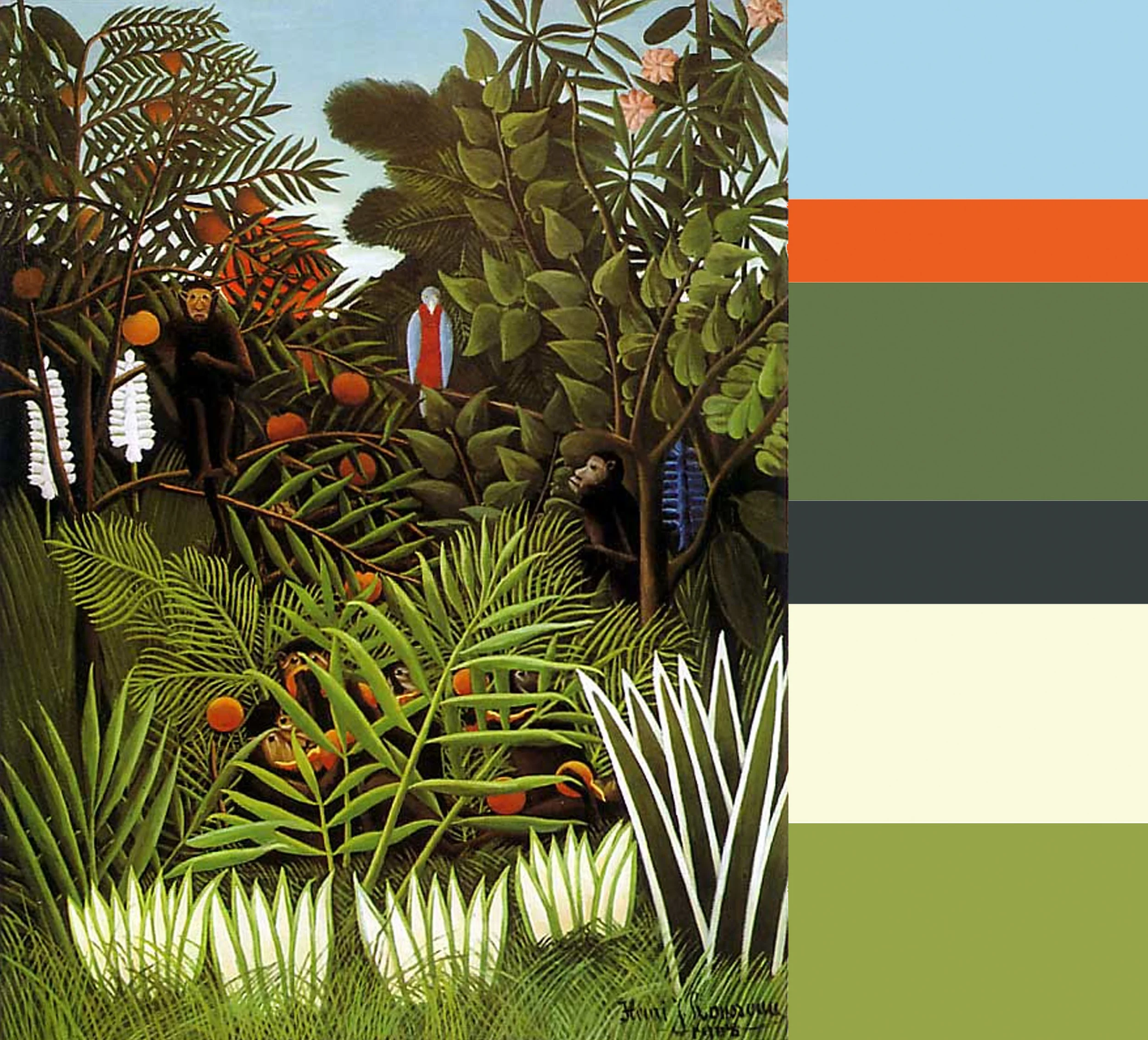 Rousseau has put me in a Green Mood