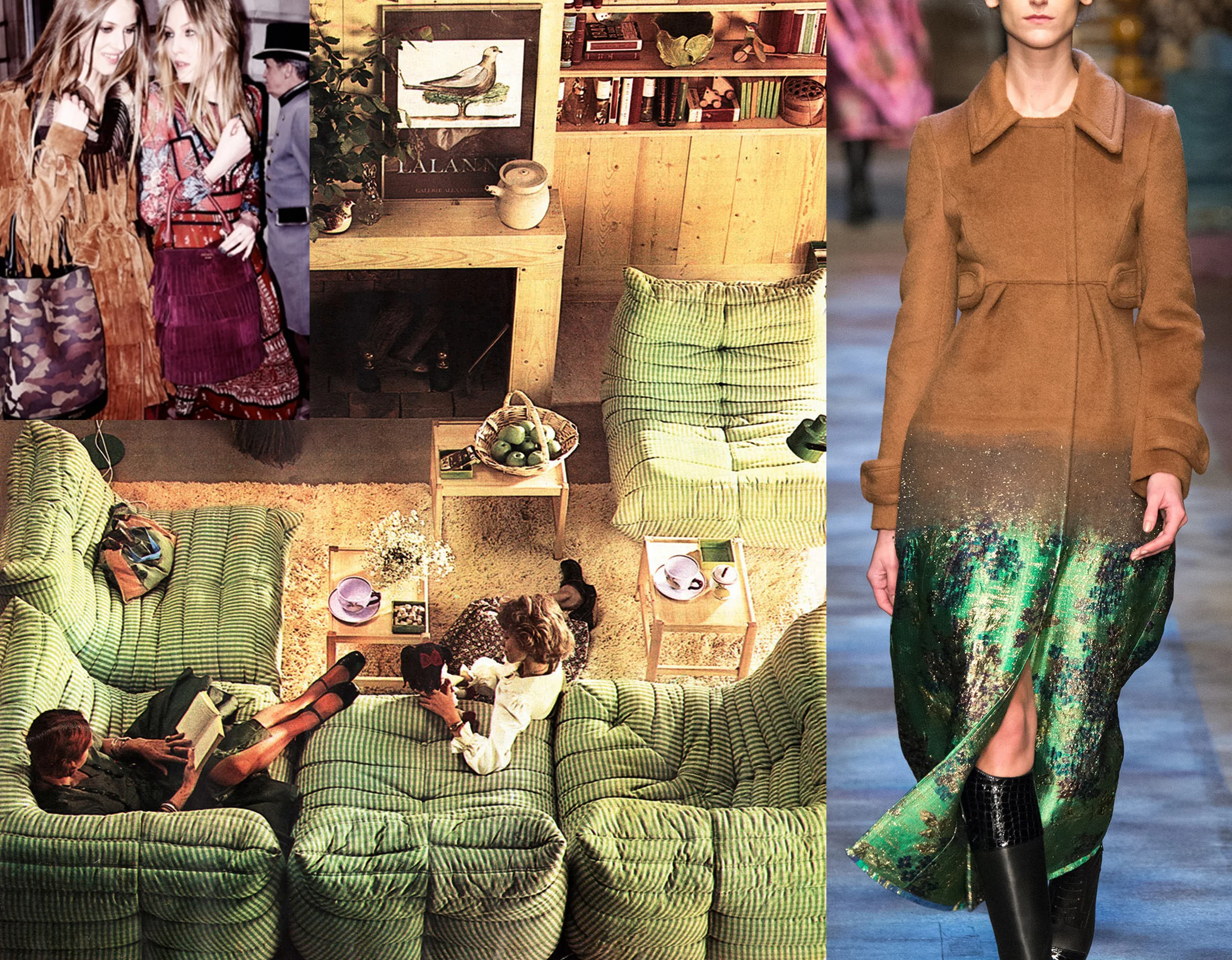 A/W 2015 Burberry Prorsum - archive image Ligne Roset - A/W 2015 Erdem 
