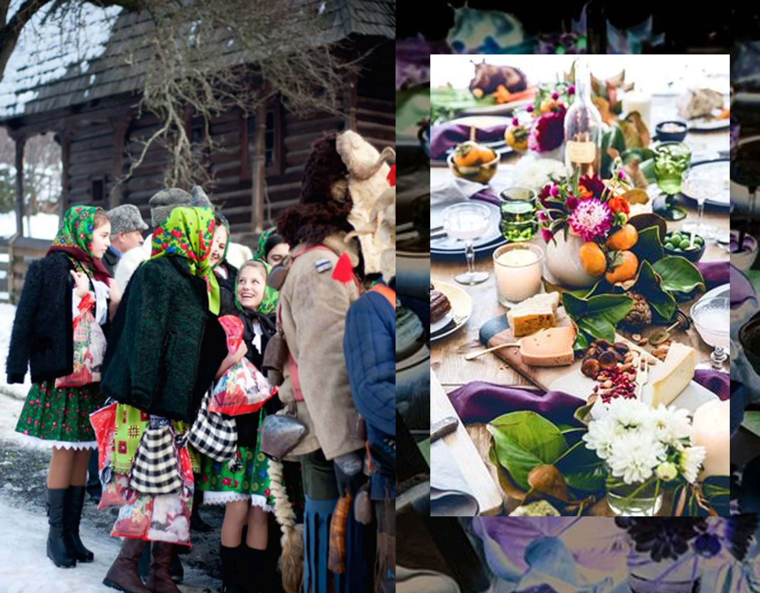 image Christmas in Maramures by Diana Chereches Maramuresenii - table decoration Apartment 34