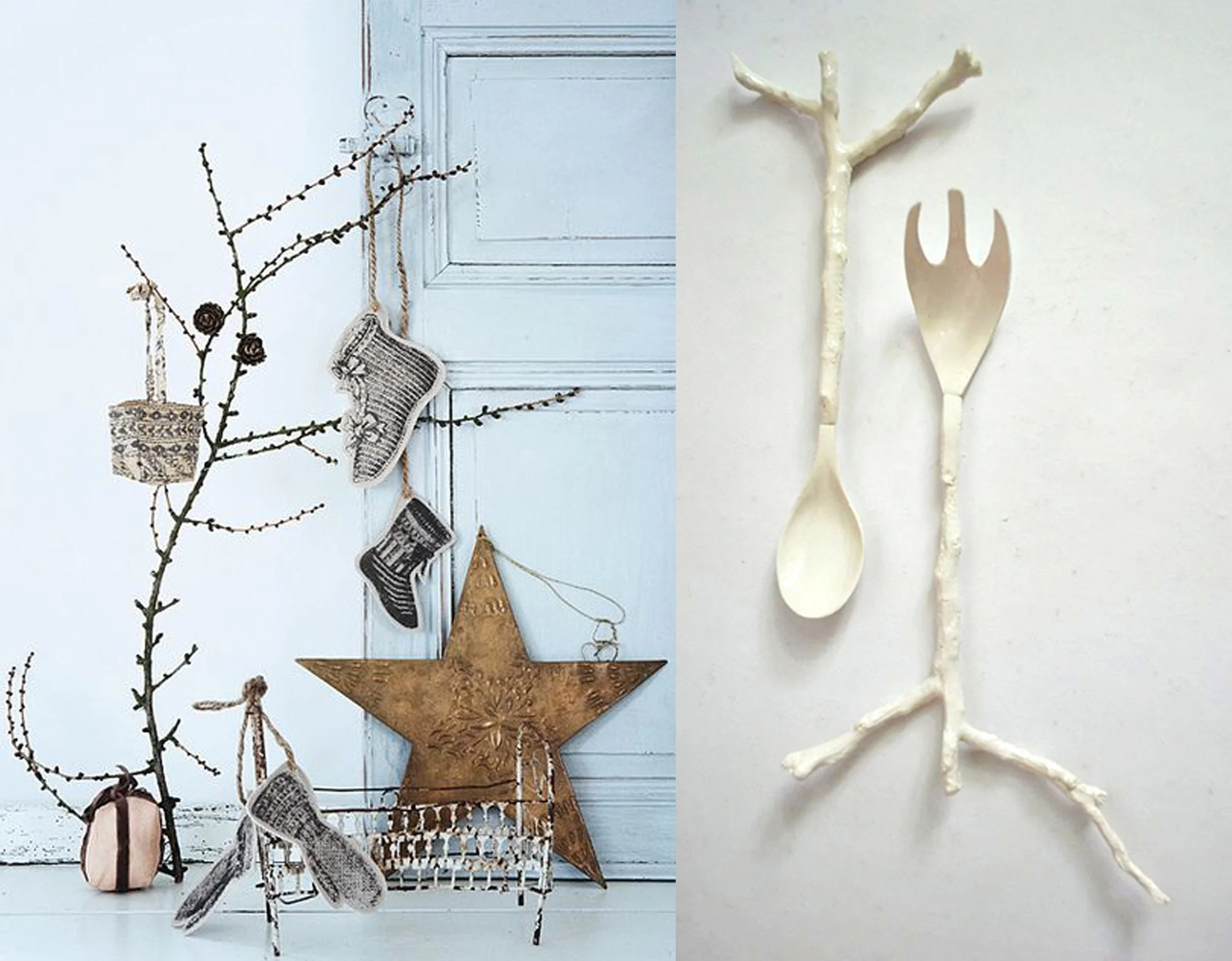 Christmas decoration The Style Files - serving spoon Oana Stoica Ceramics