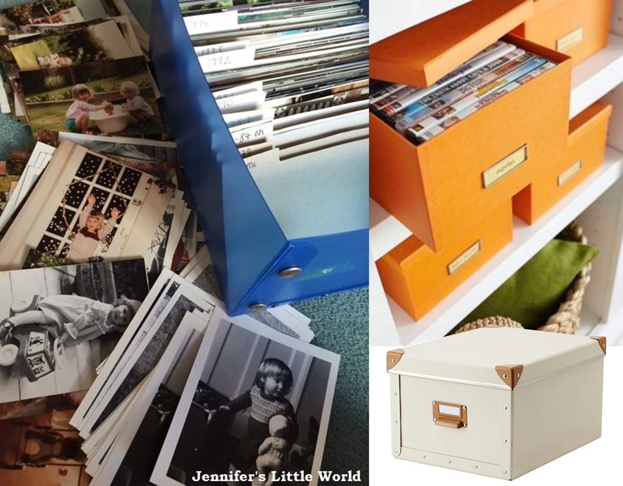 image via Jennifer's Little World - box Fjalla IKEA