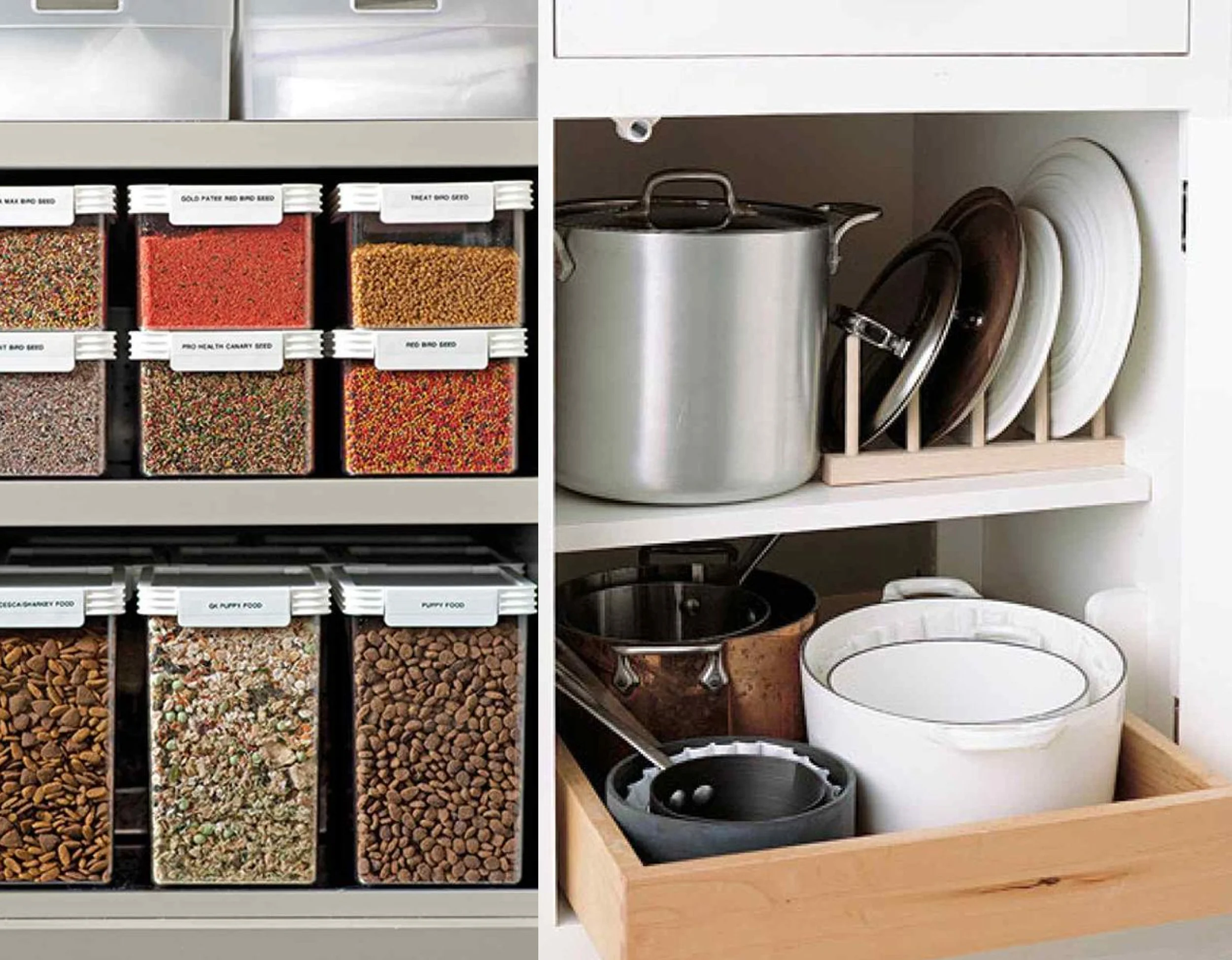 organising cupboard Martha Stewart