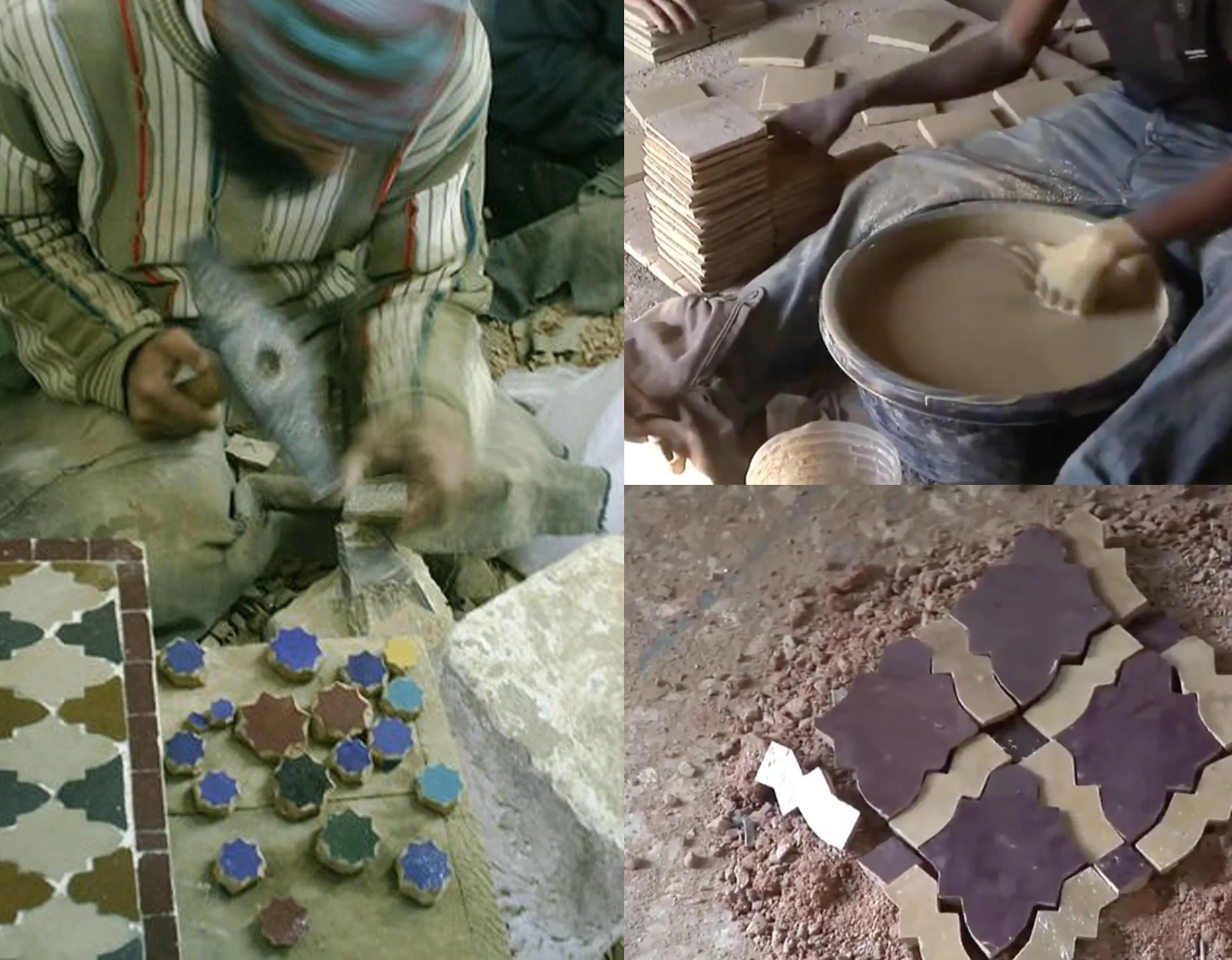 picture Pinterest - images from video From Clay to Mosaic